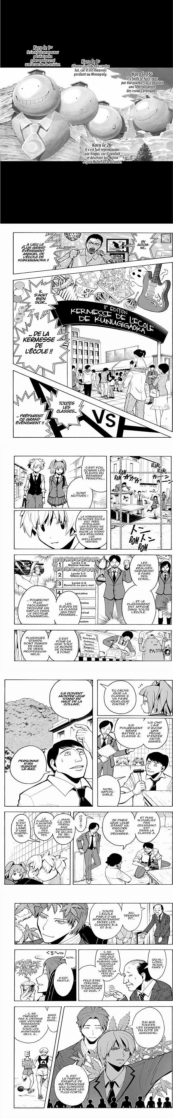 Read Assassination Classroom FR Manga Online