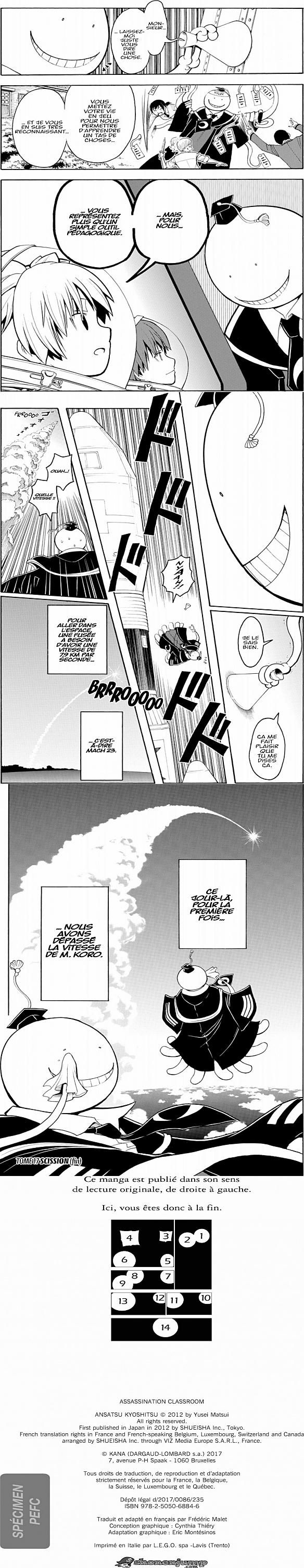 Read Assassination Classroom FR Manga Online
