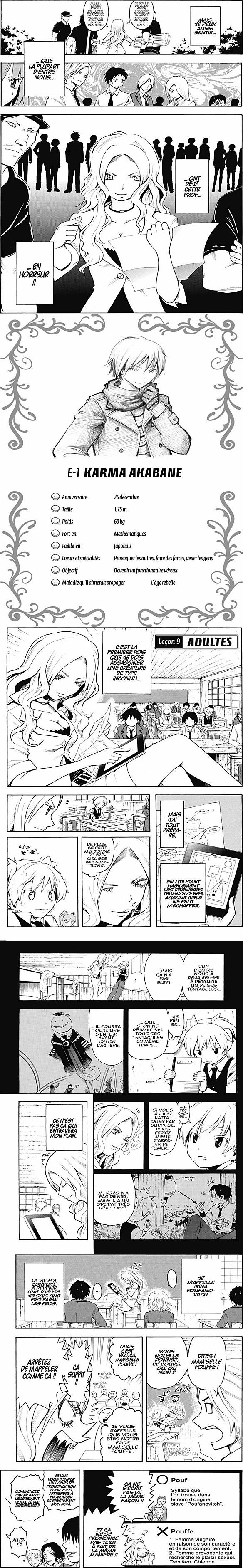 Read Assassination Classroom FR Manga Online