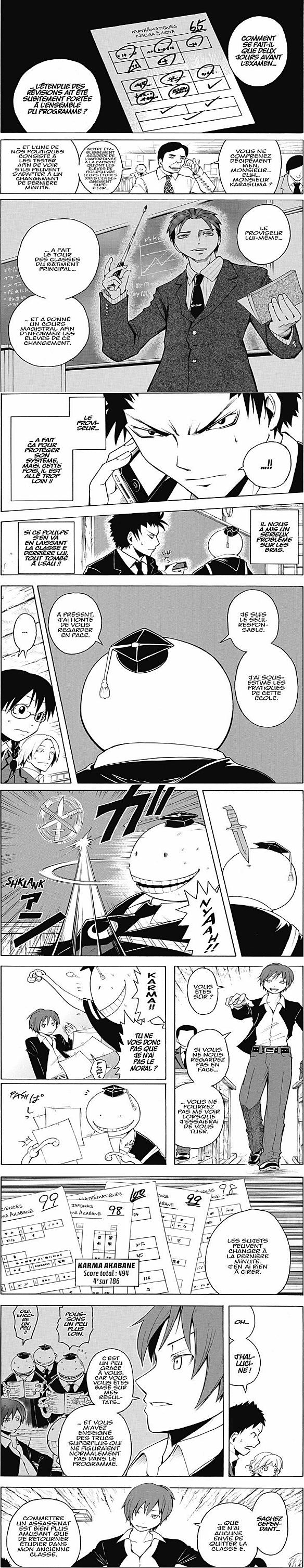Read Assassination Classroom FR Manga Online