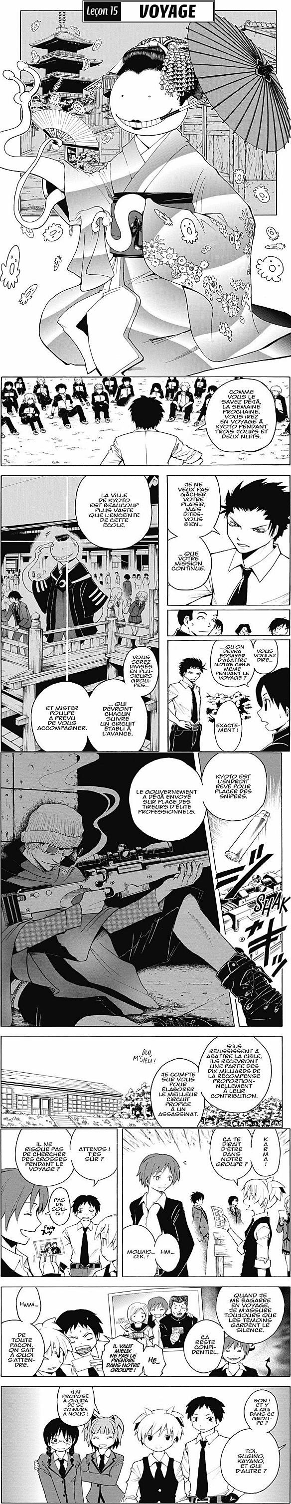 Read Assassination Classroom FR Manga Online