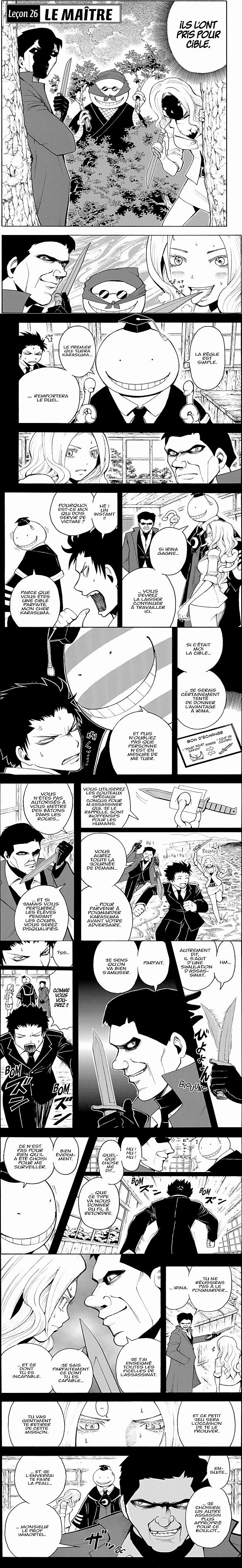 Read Assassination Classroom FR Manga Online