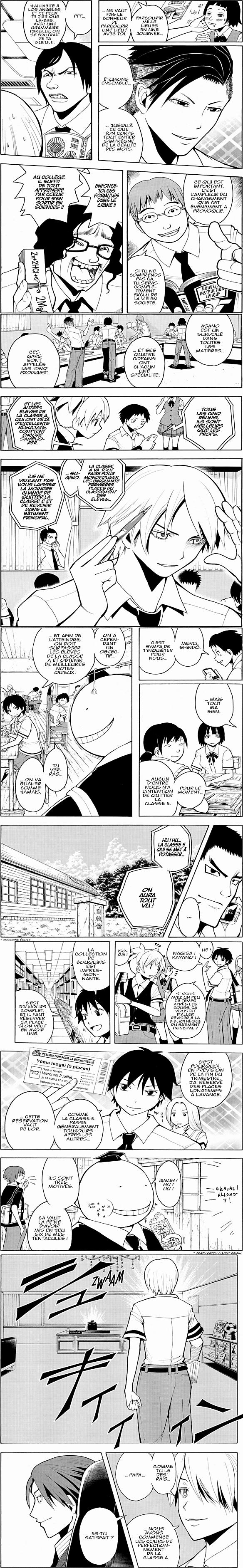 Read Assassination Classroom FR Manga Online