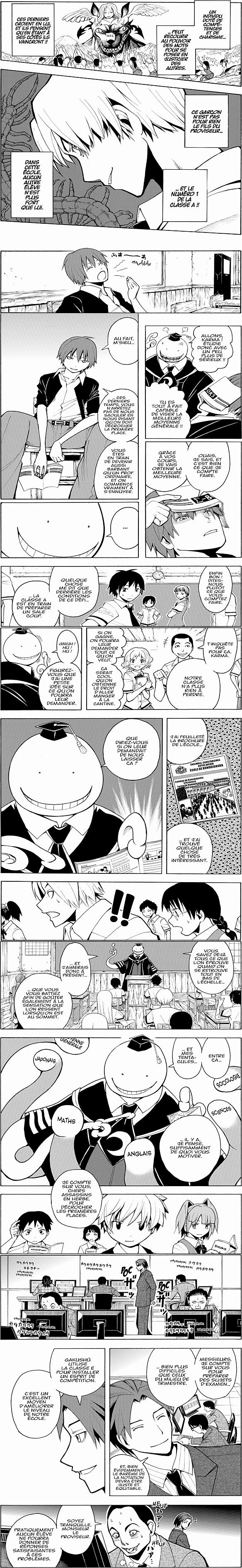 Read Assassination Classroom FR Manga Online