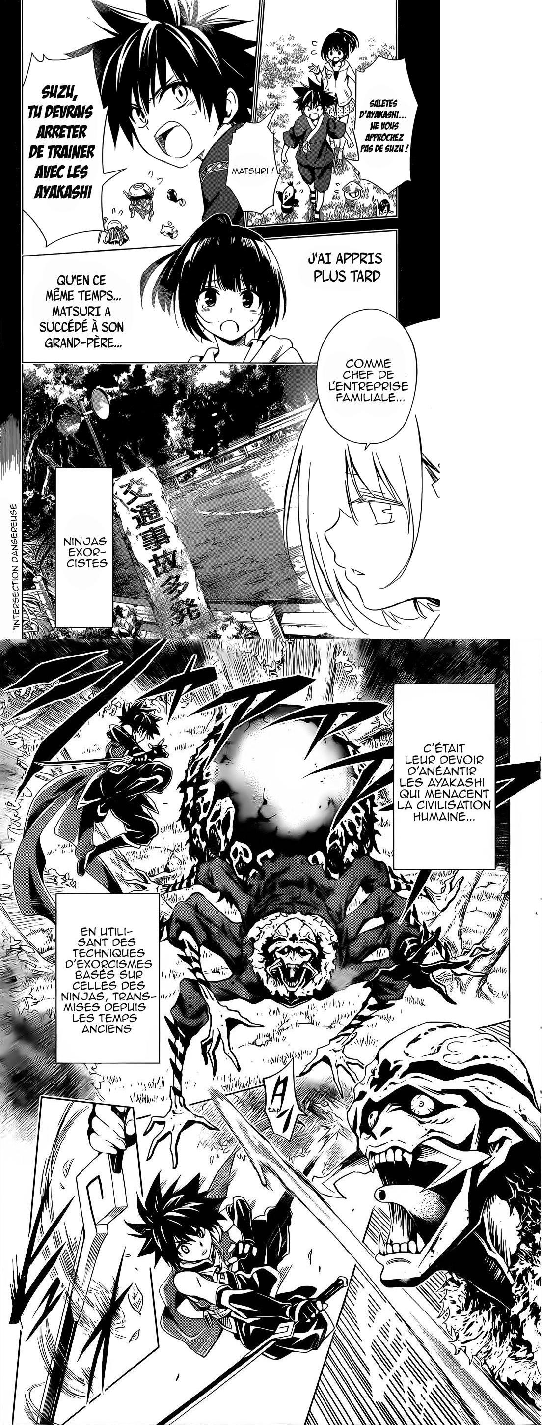 Read Ayakashi Triangle FR Manga Online
