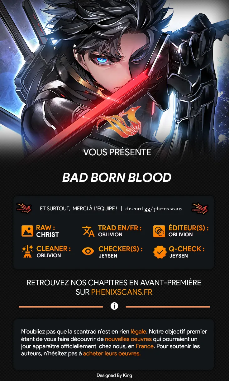 Read Bad Born Blood FR Manga Online