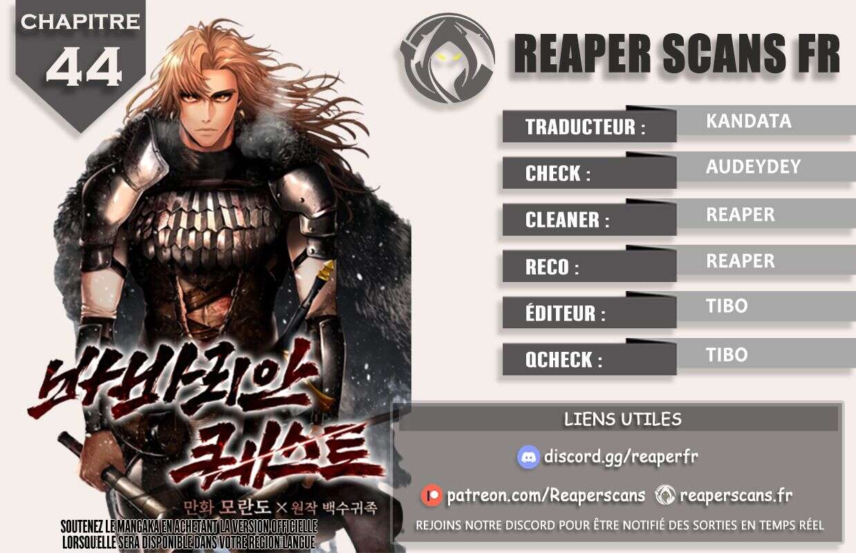 Read Barbarian Quest FR Manga Online