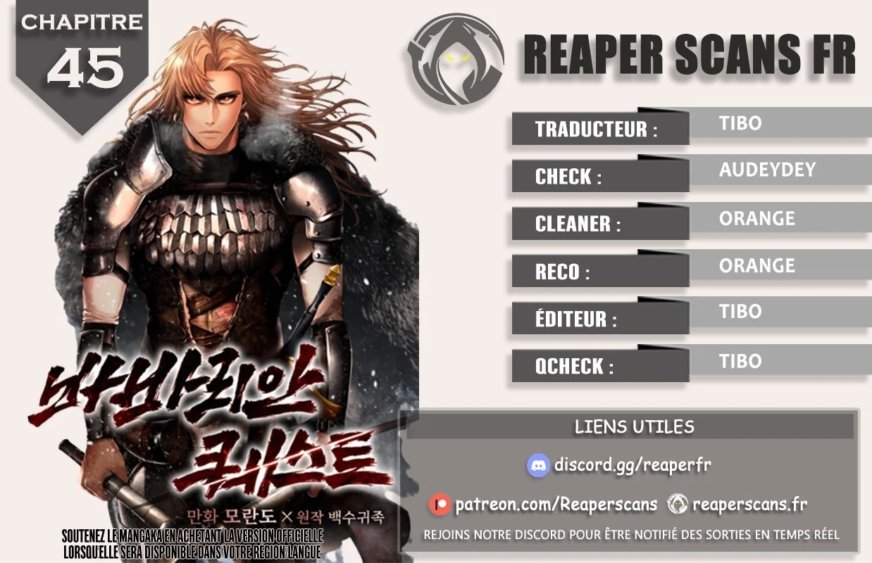 Read Barbarian Quest FR Manga Online
