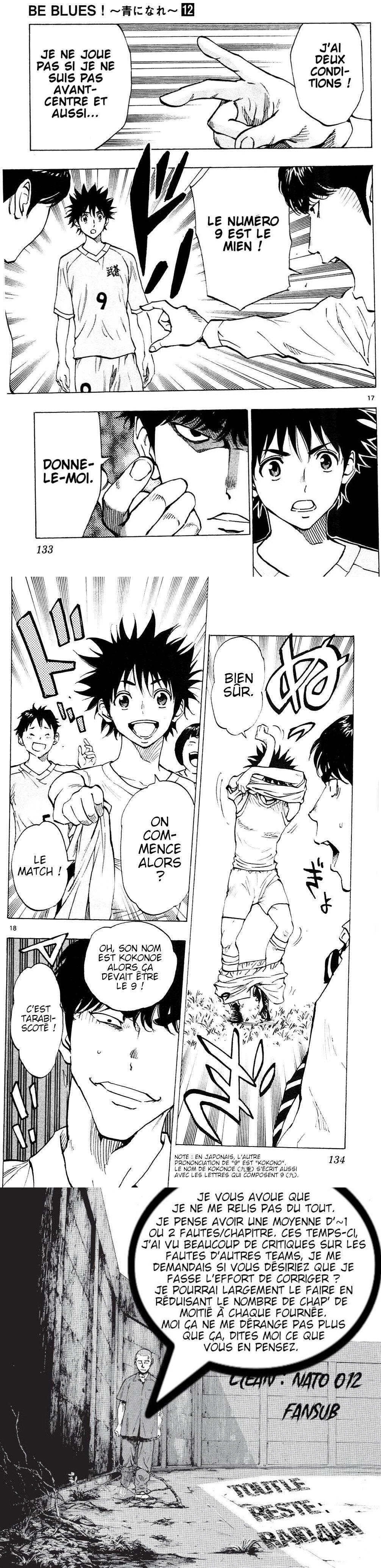 Read Be Blues FR Manga Online