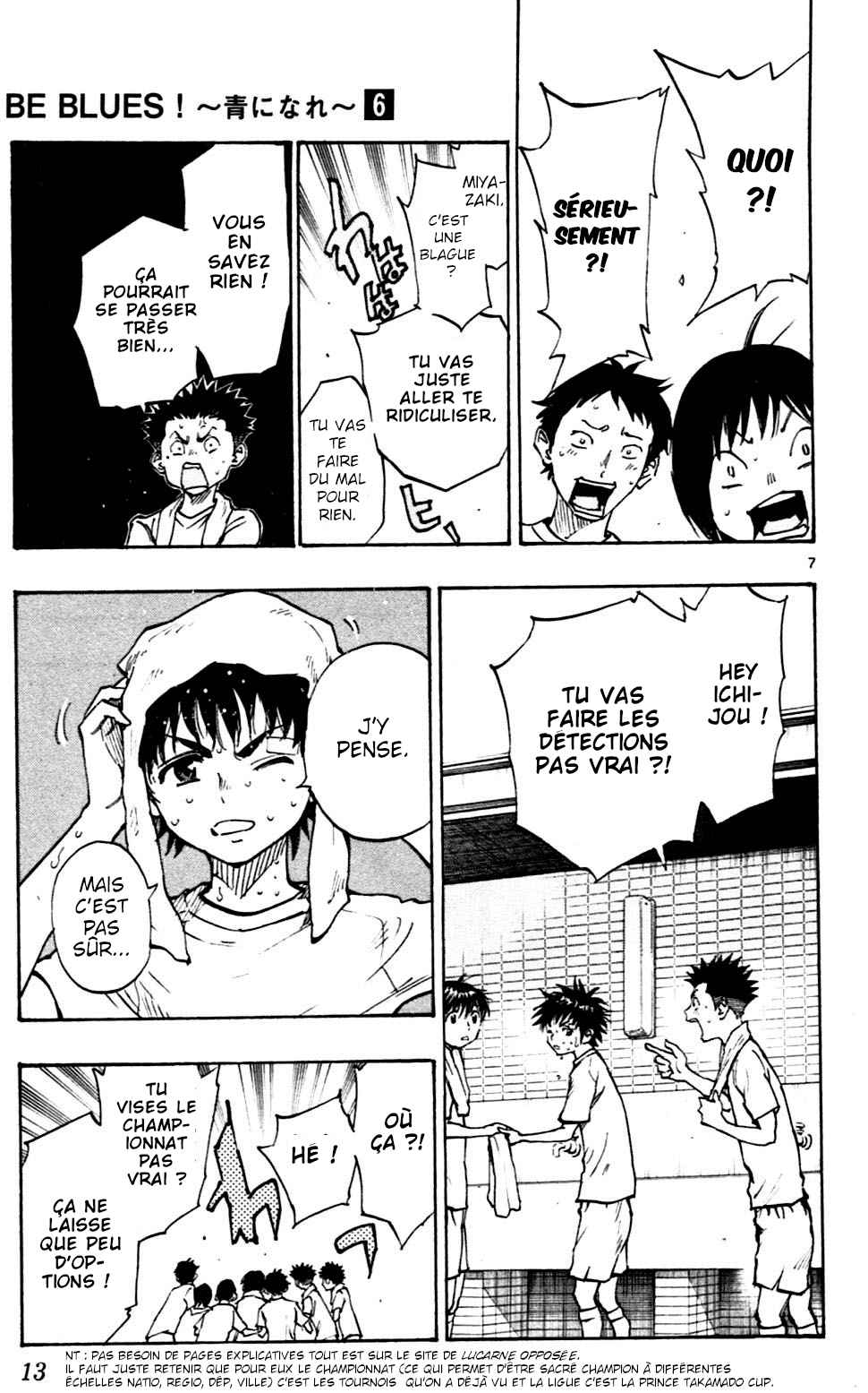 Read Be Blues FR Manga Online