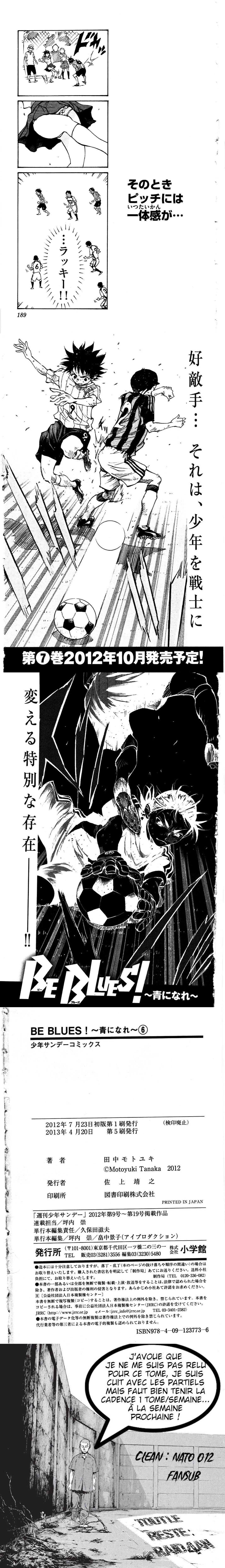 Read Be Blues FR Manga Online