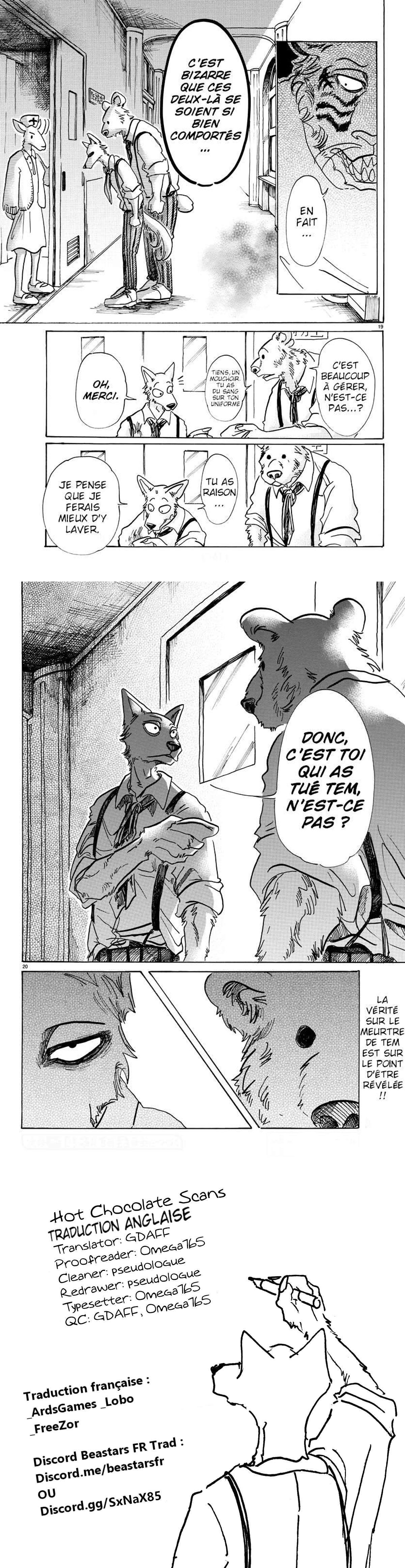Read Beastars FR Manga Online