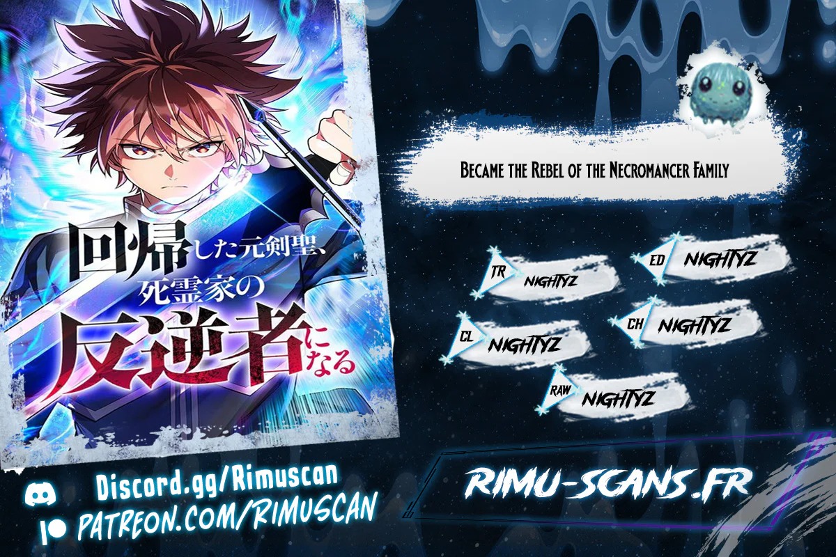 Read Became the Rebel of the Necromancer Family FR Manga Online