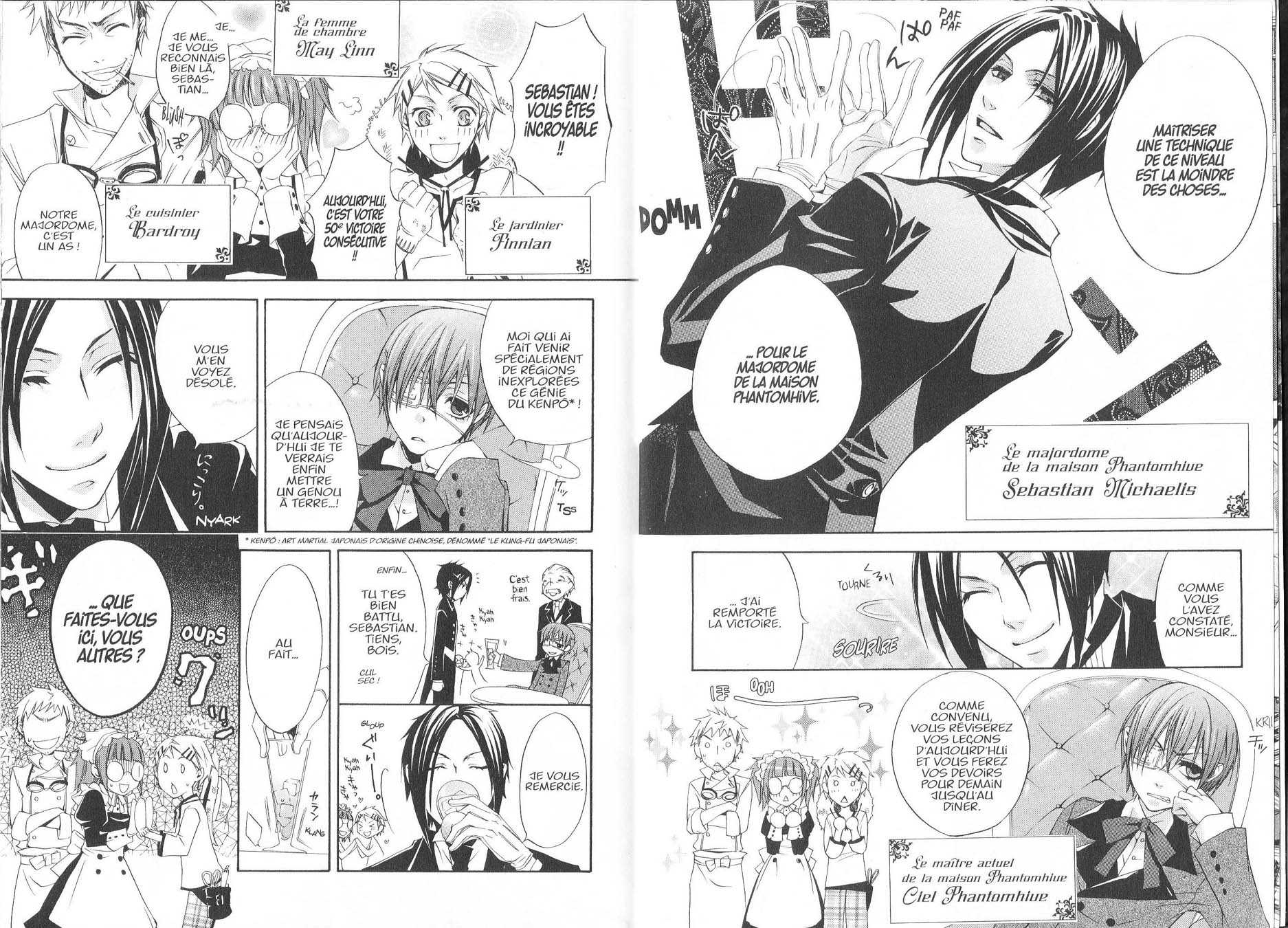 Read Black Butler FR Manga Online