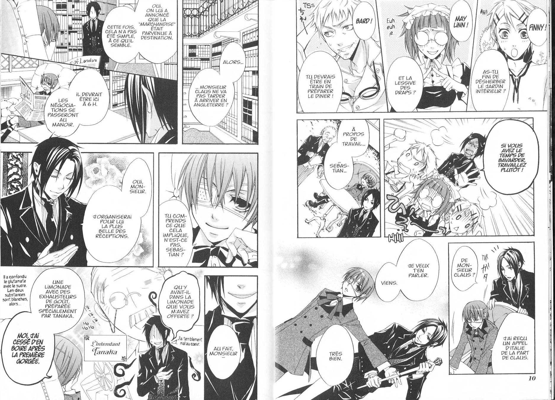 Read Black Butler FR Manga Online