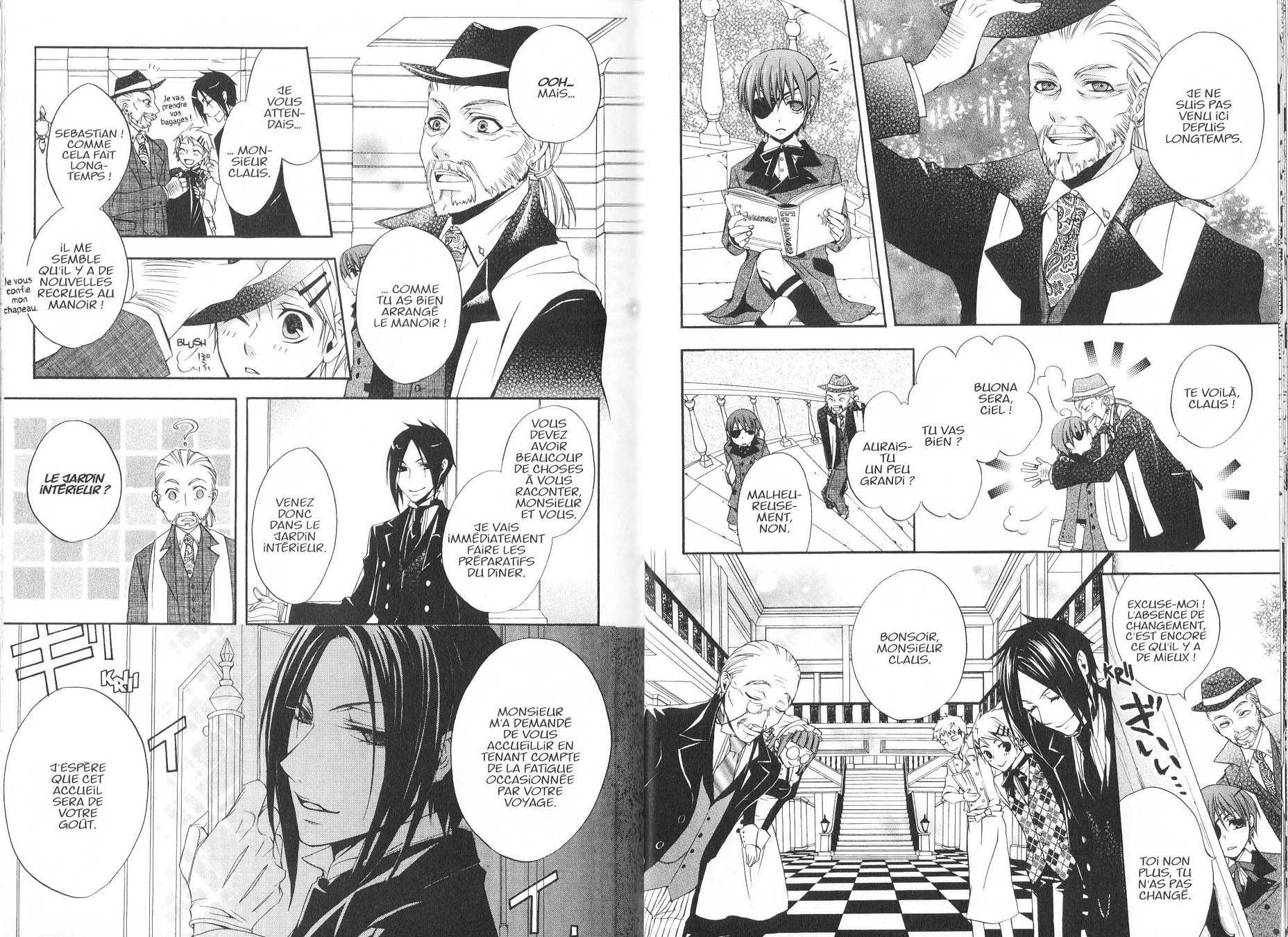 Read Black Butler FR Manga Online