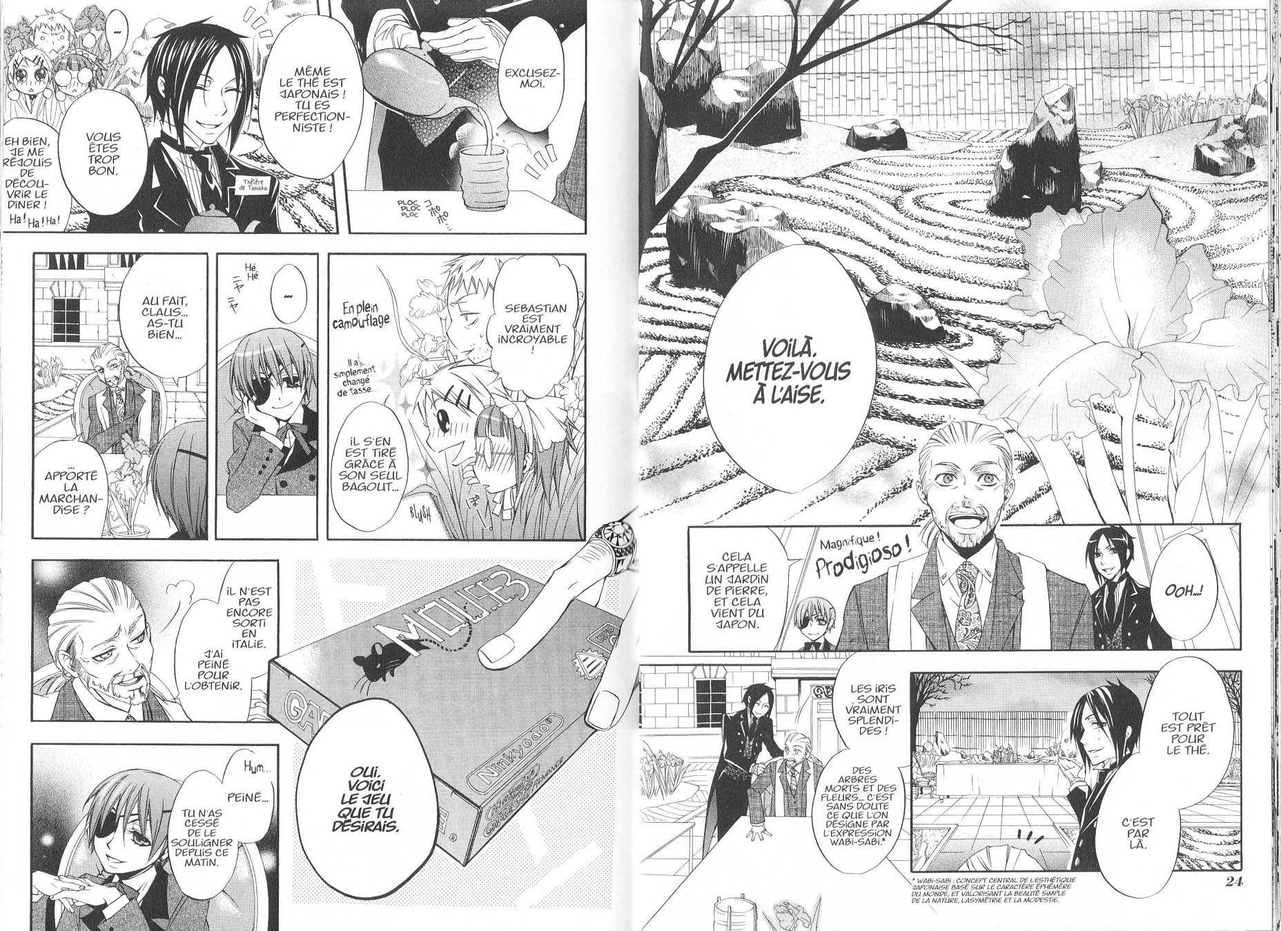 Read Black Butler FR Manga Online