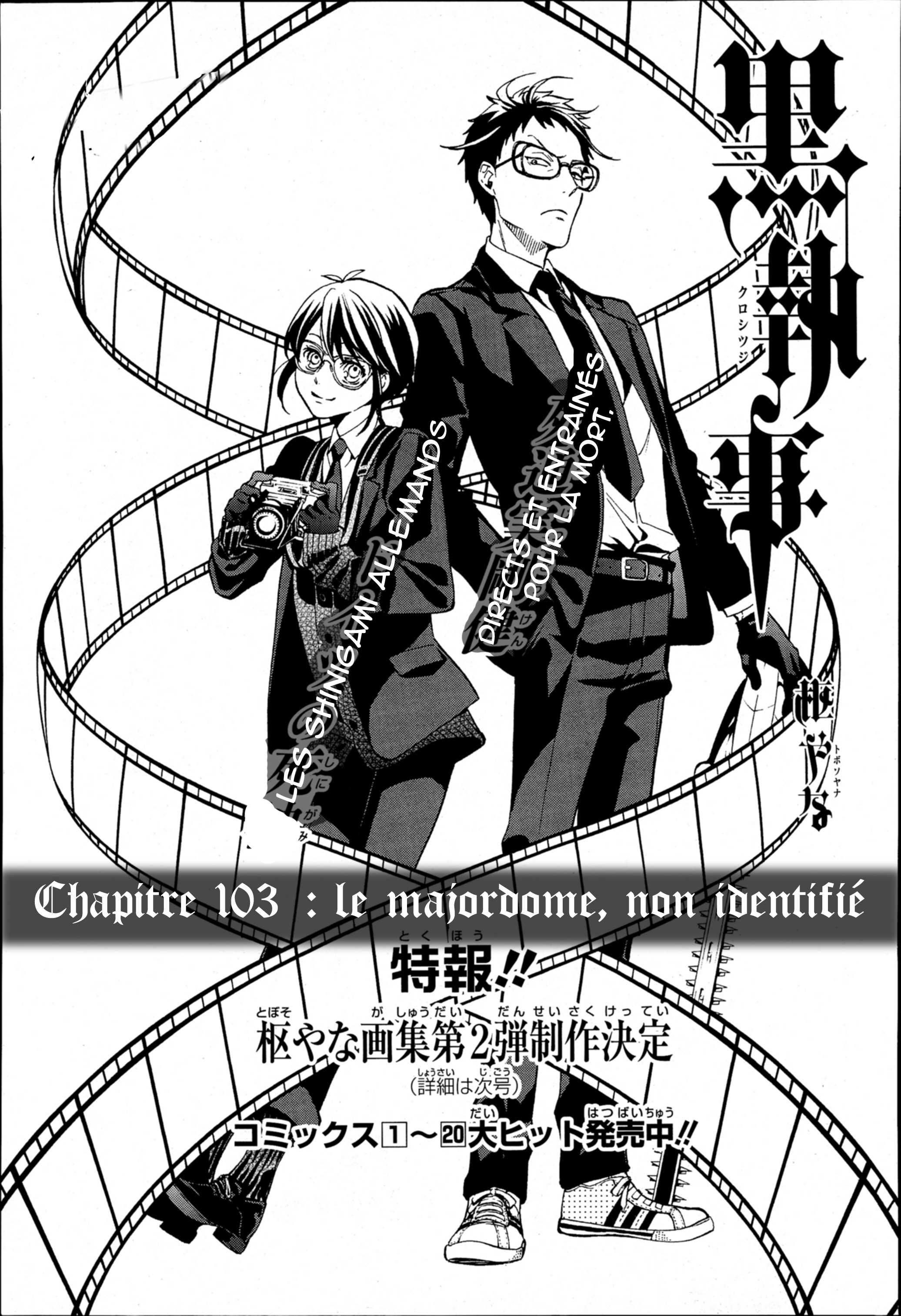 Read Black Butler FR Manga Online