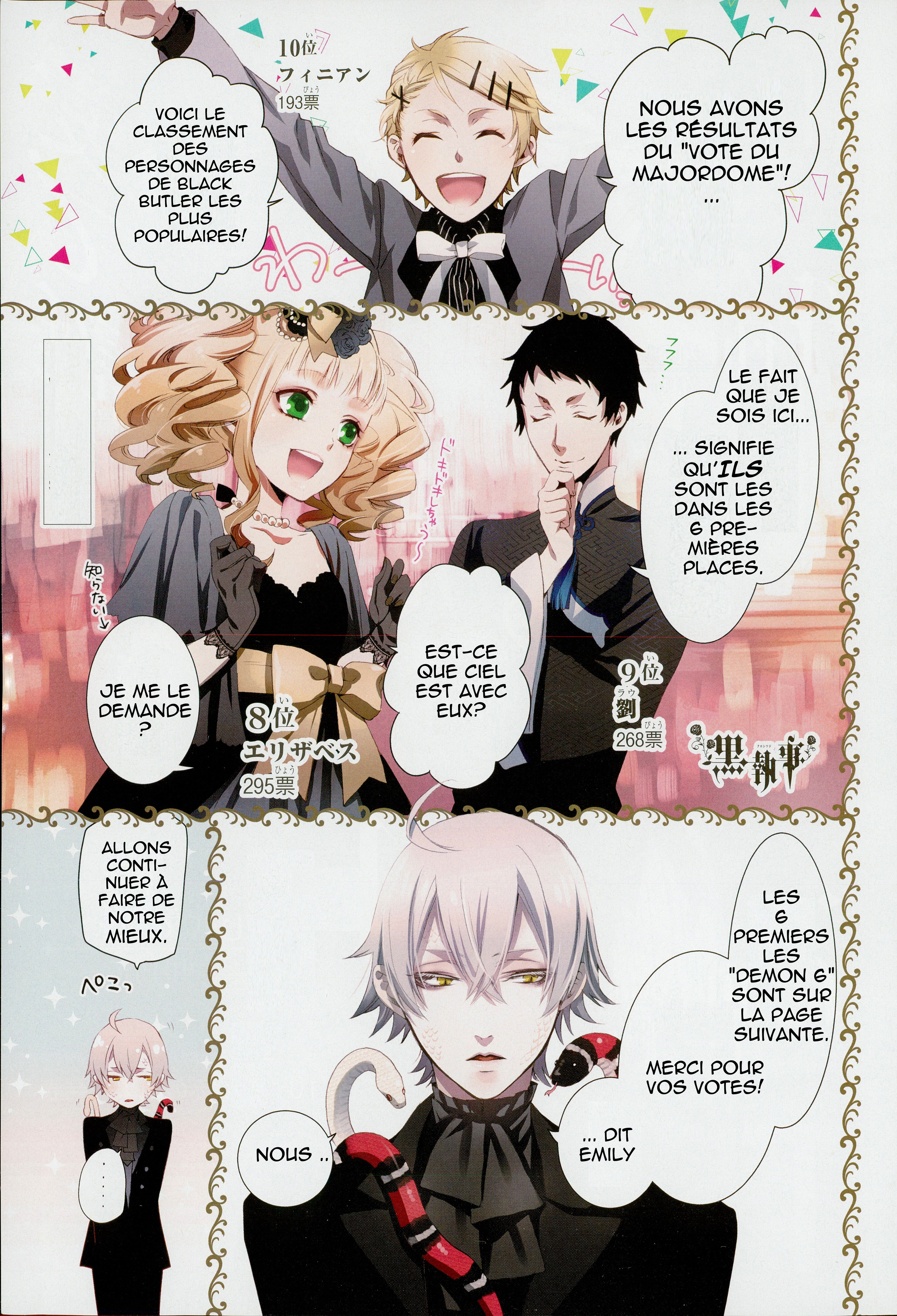 Read Black Butler FR Manga Online