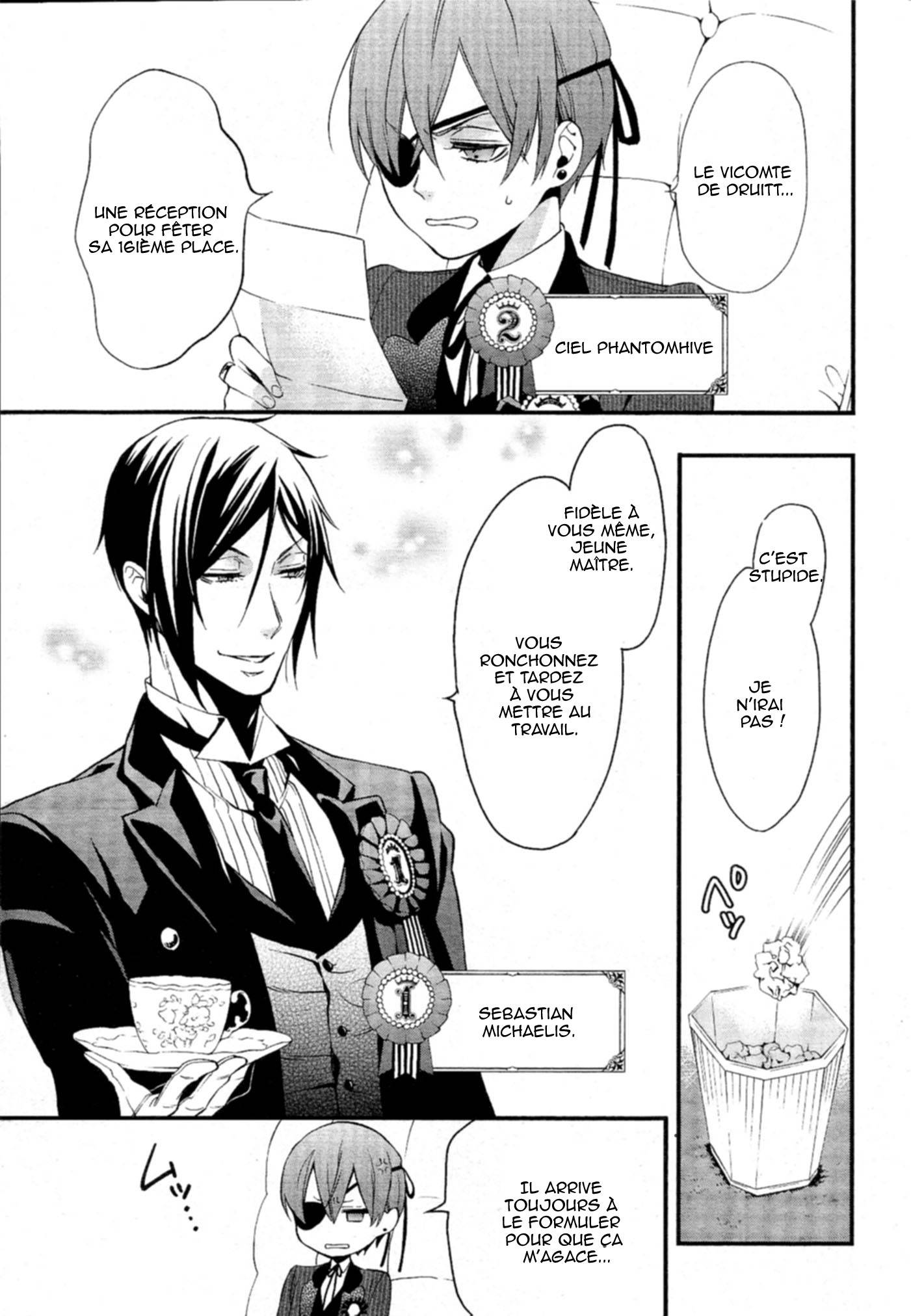Read Black Butler FR Manga Online