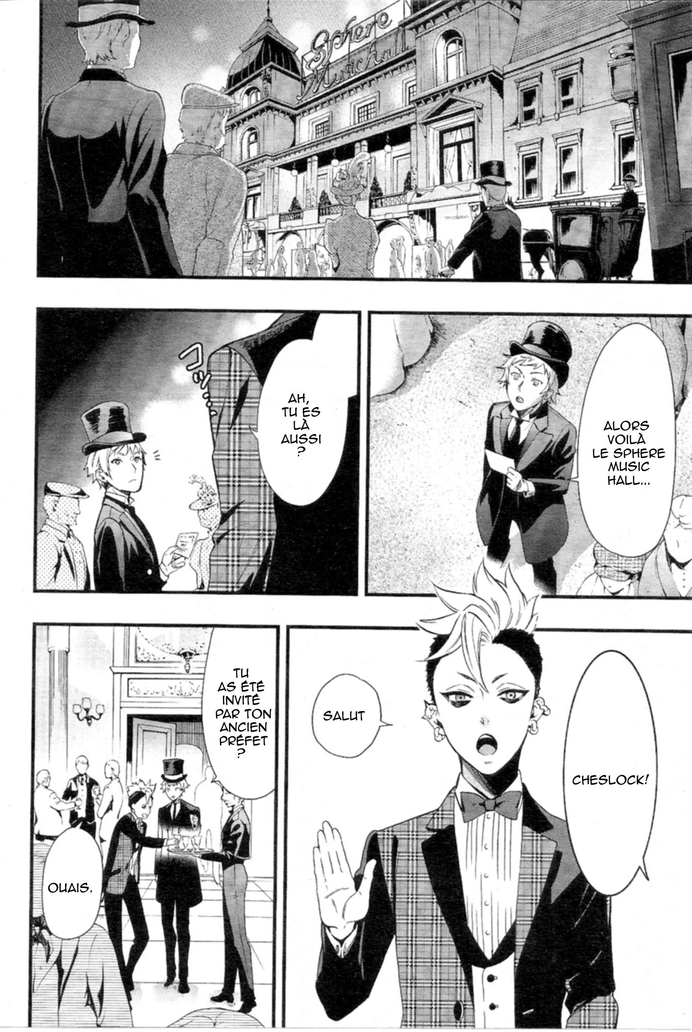 Read Black Butler FR Manga Online