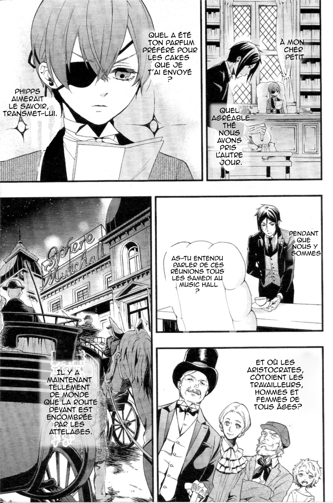 Read Black Butler FR Manga Online
