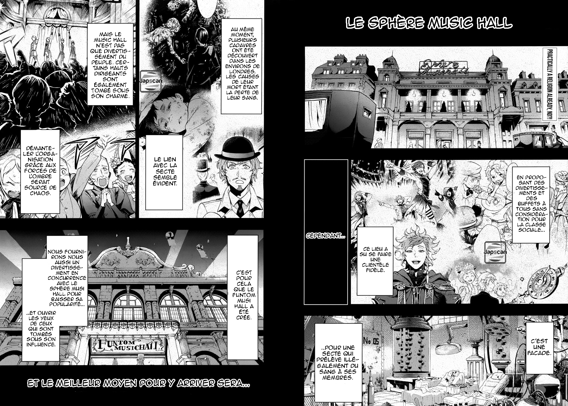 Read Black Butler FR Manga Online