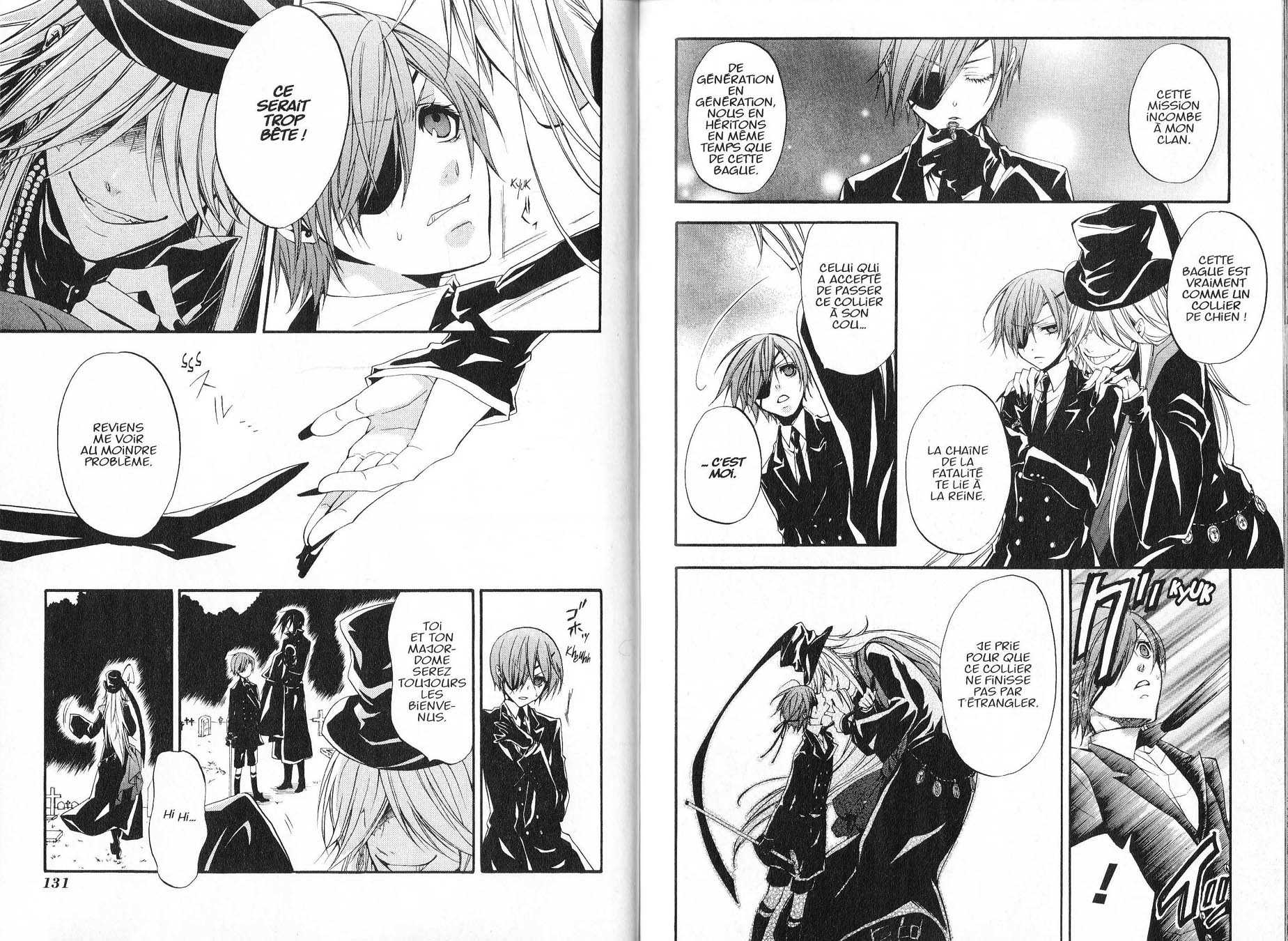 Read Black Butler FR Manga Online