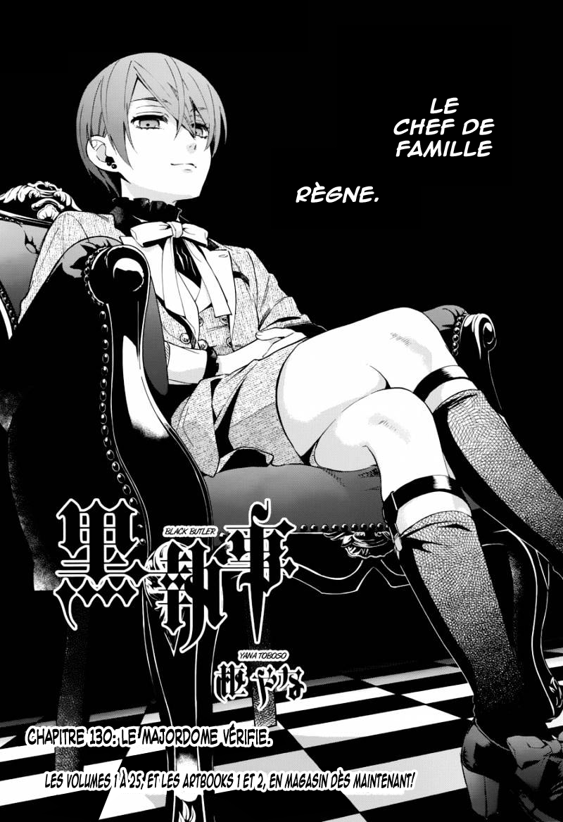 Read Black Butler FR Manga Online