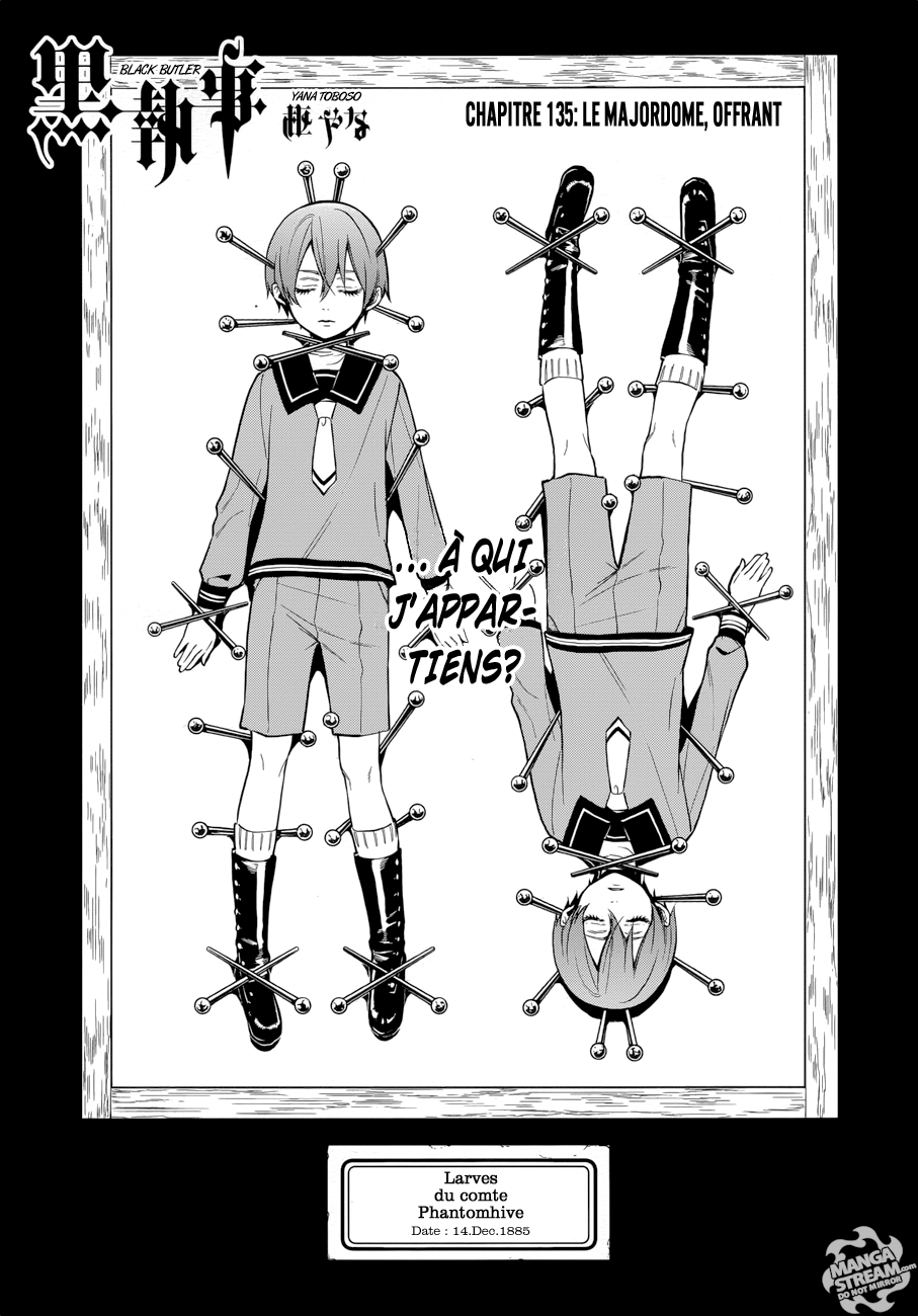 Read Black Butler FR Manga Online