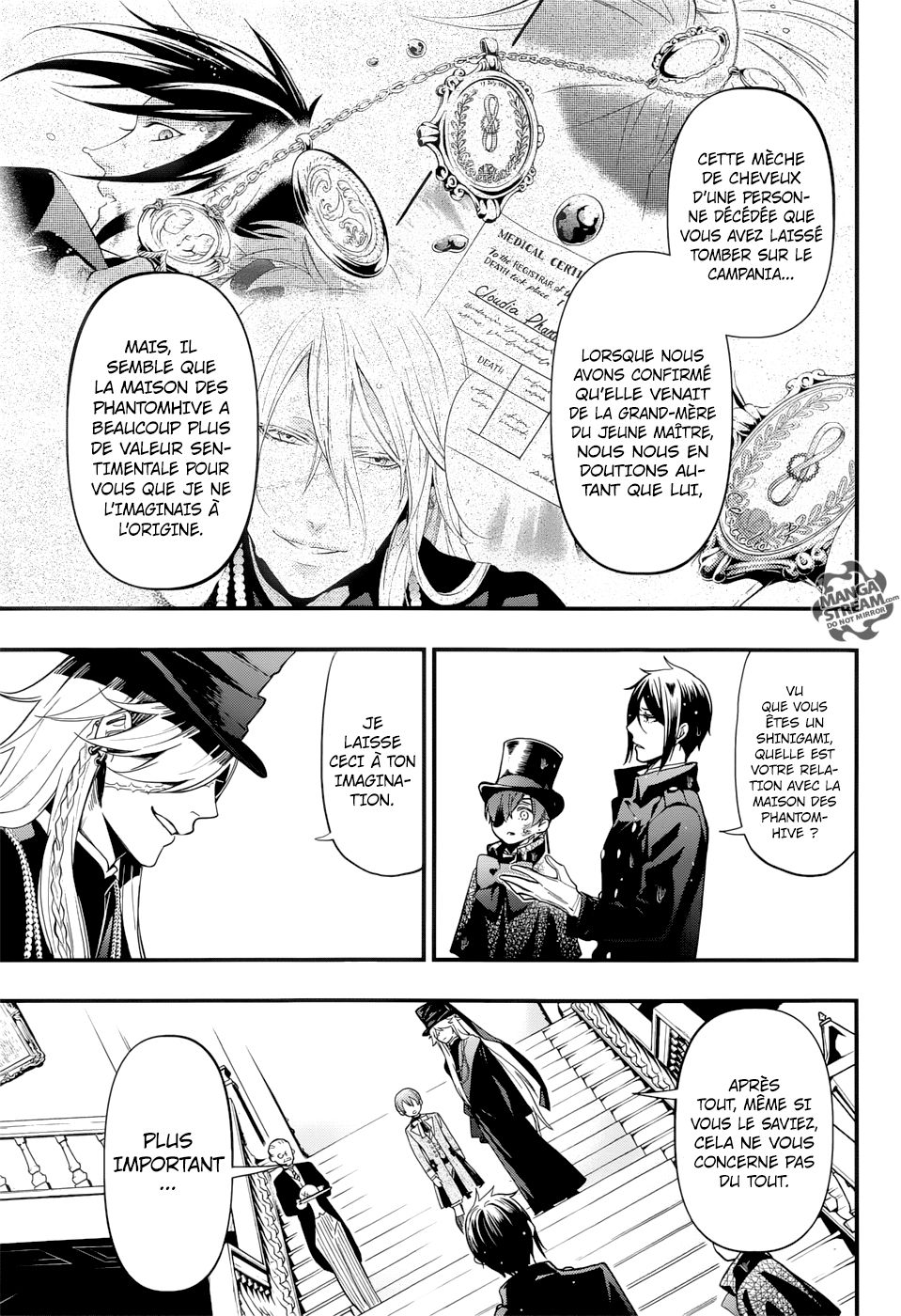 Read Black Butler FR Manga Online