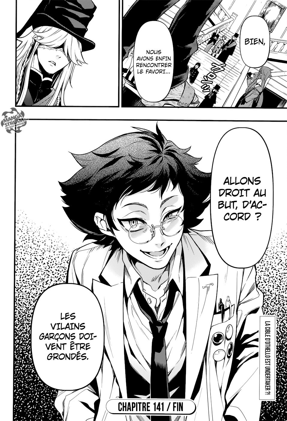 Read Black Butler FR Manga Online