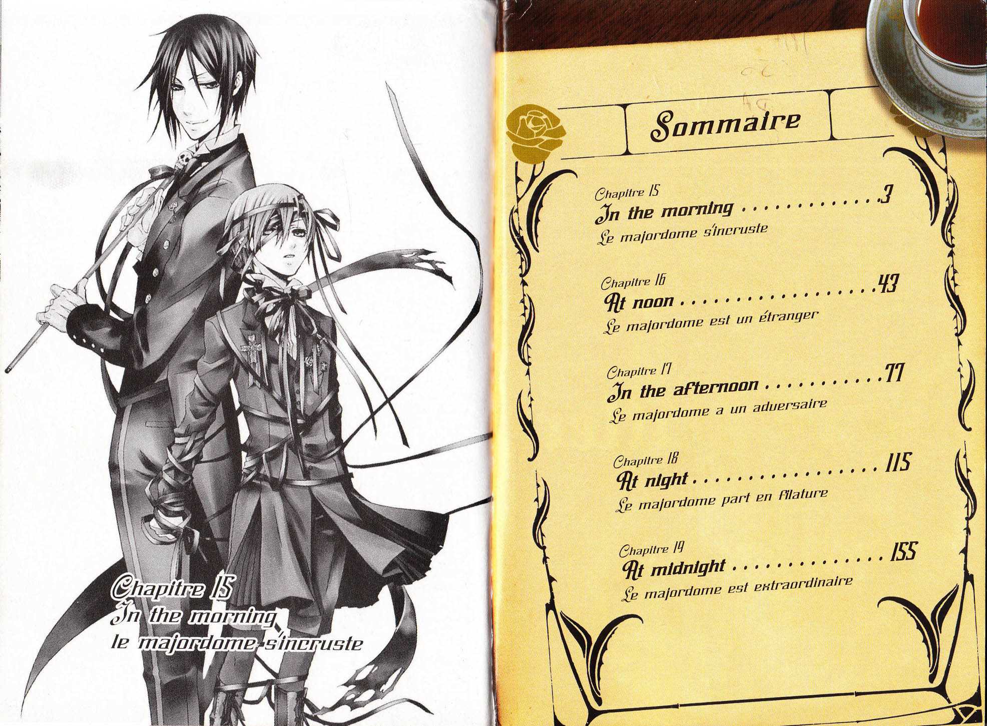 Read Black Butler FR Manga Online