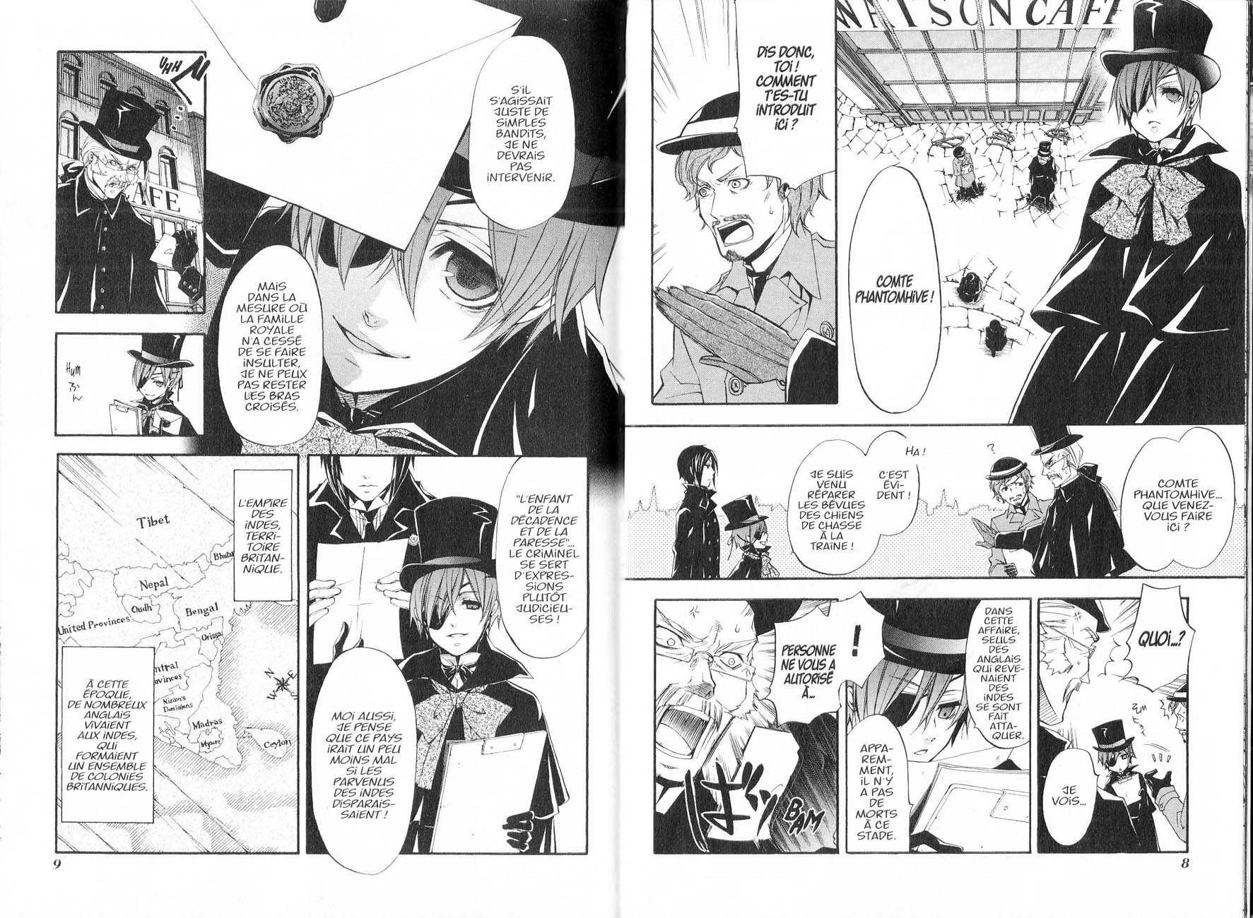 Read Black Butler FR Manga Online