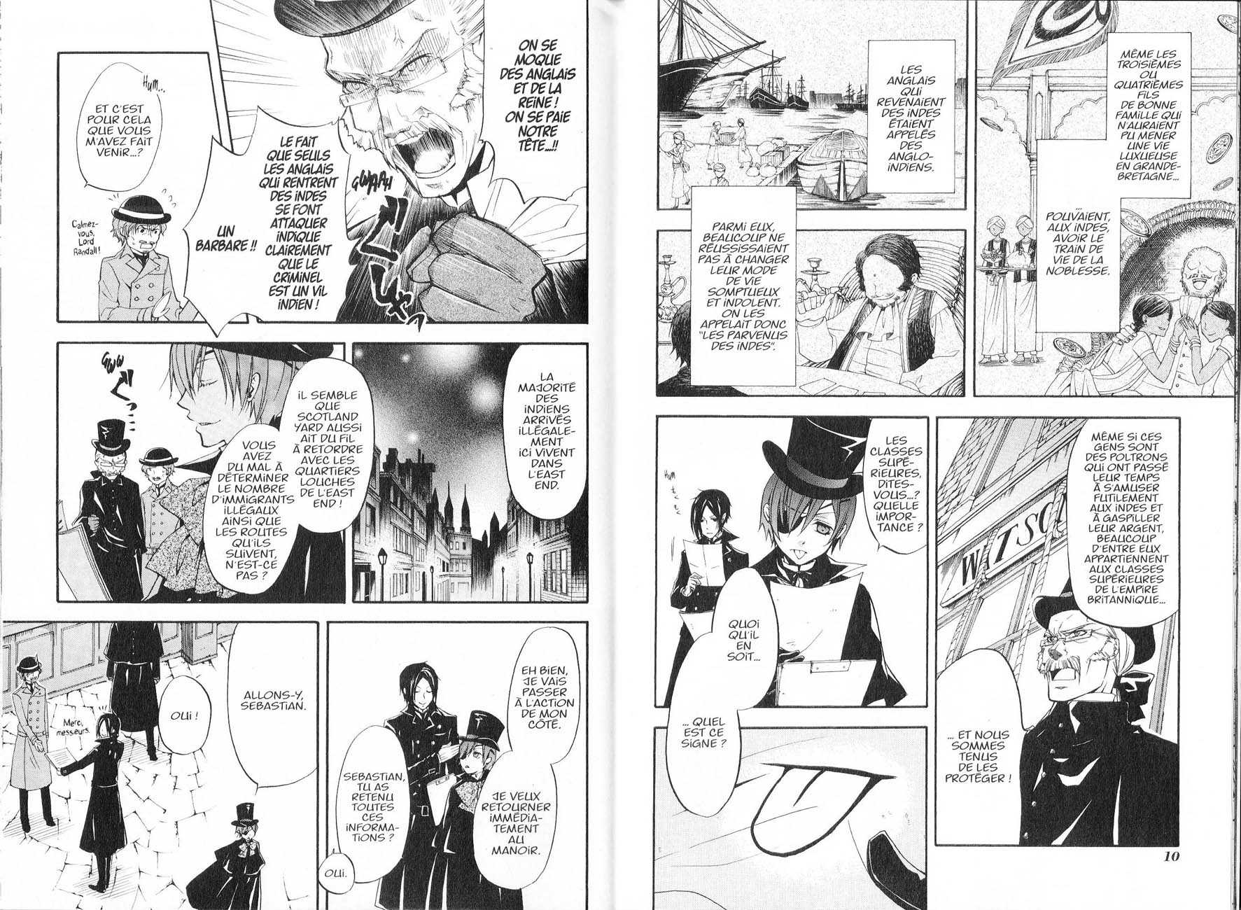Read Black Butler FR Manga Online