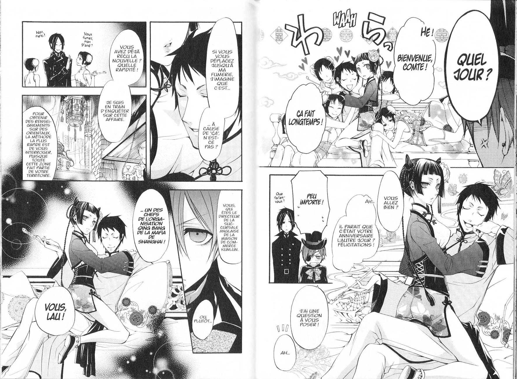 Read Black Butler FR Manga Online