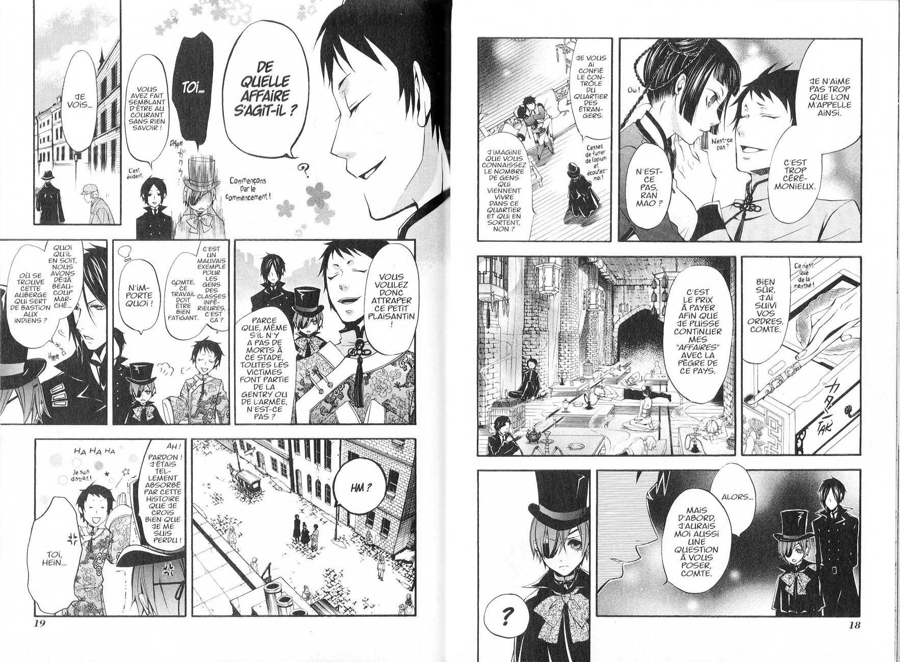 Read Black Butler FR Manga Online