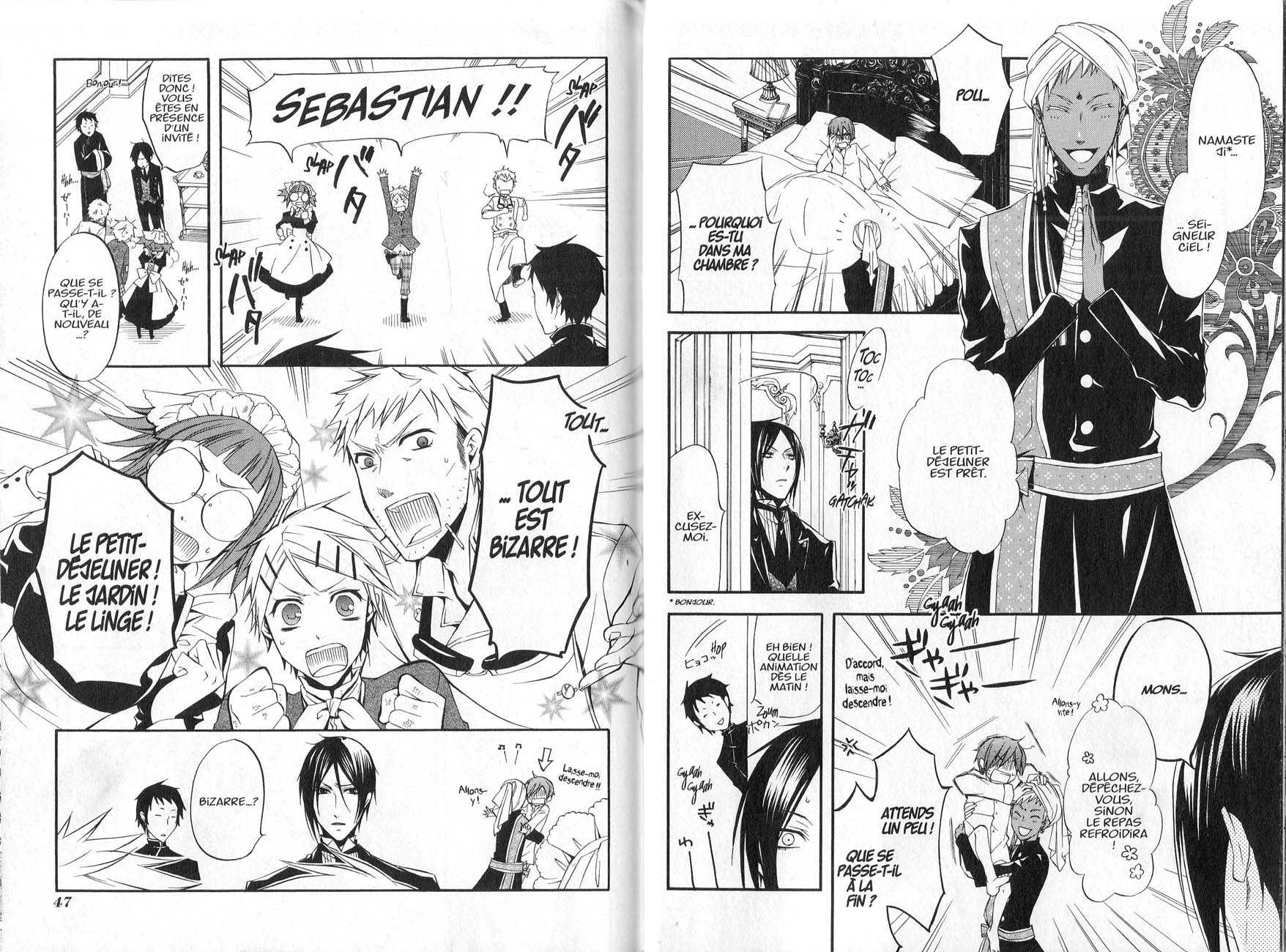 Read Black Butler FR Manga Online