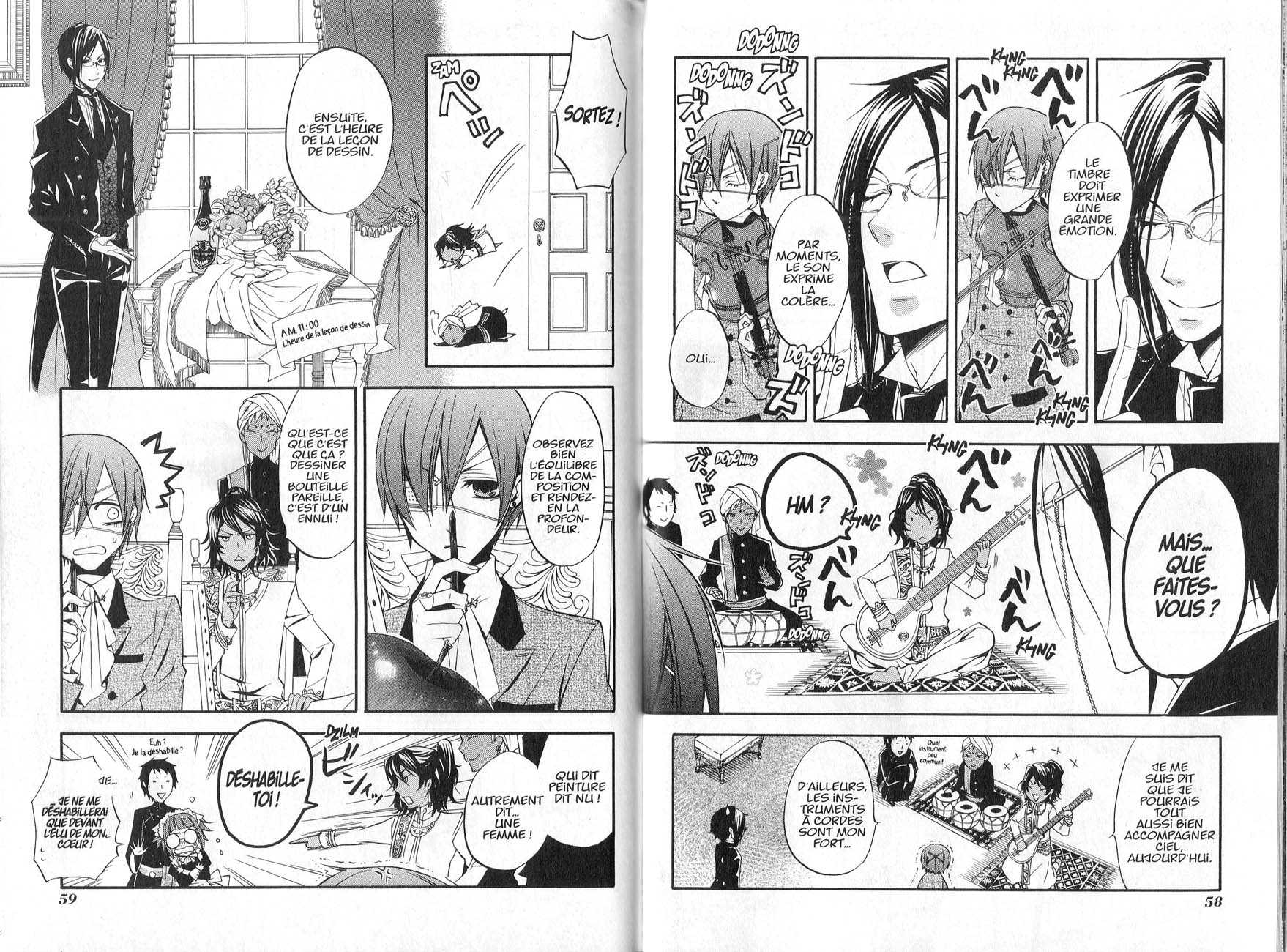 Read Black Butler FR Manga Online