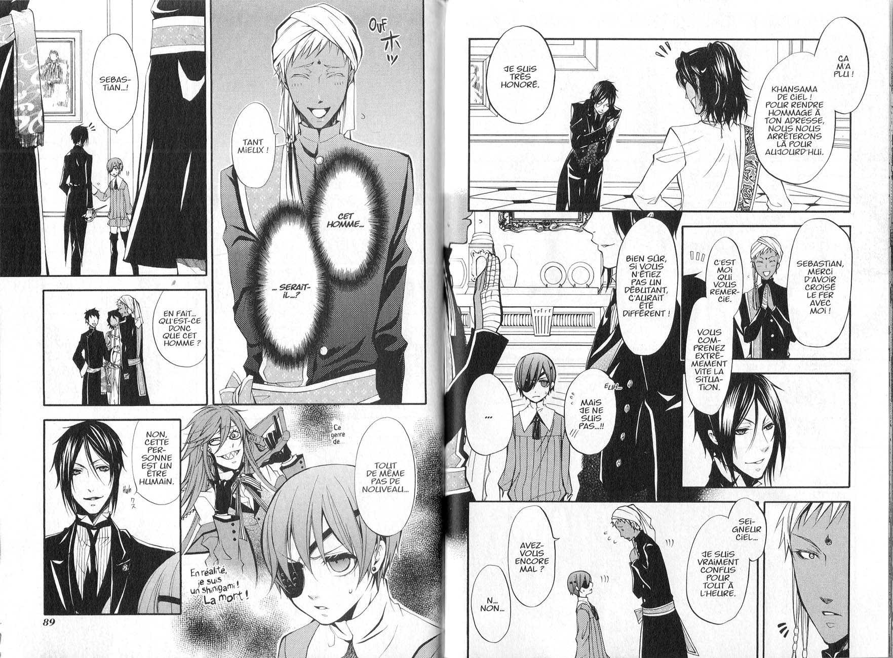 Read Black Butler FR Manga Online
