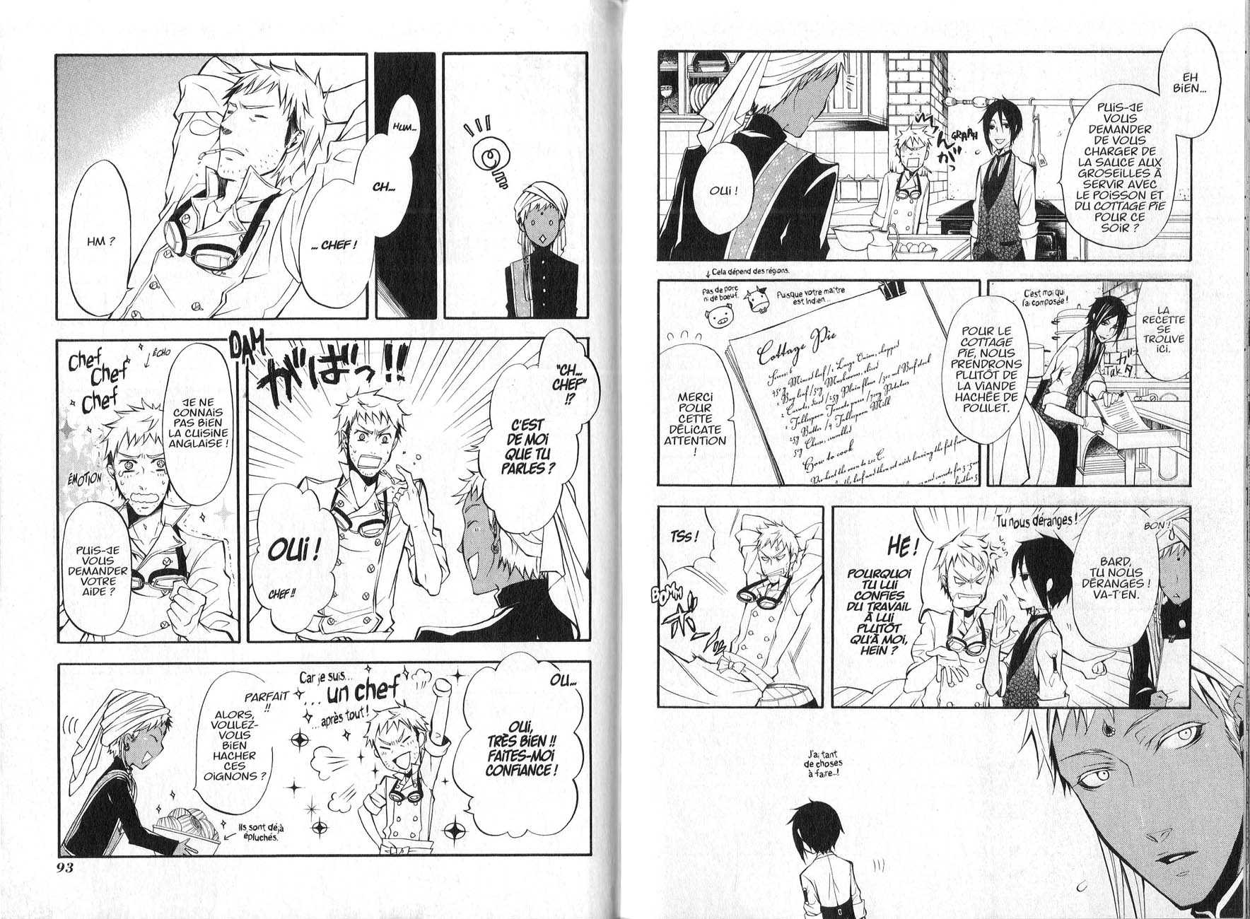 Read Black Butler FR Manga Online