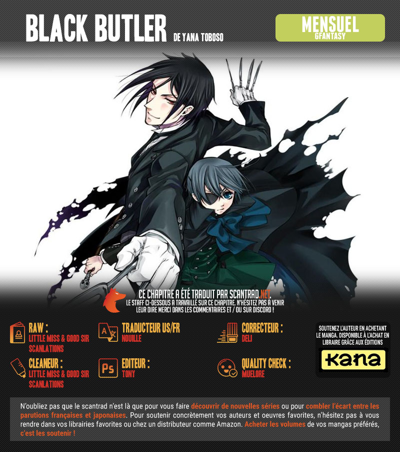 Read Black Butler FR Manga Online