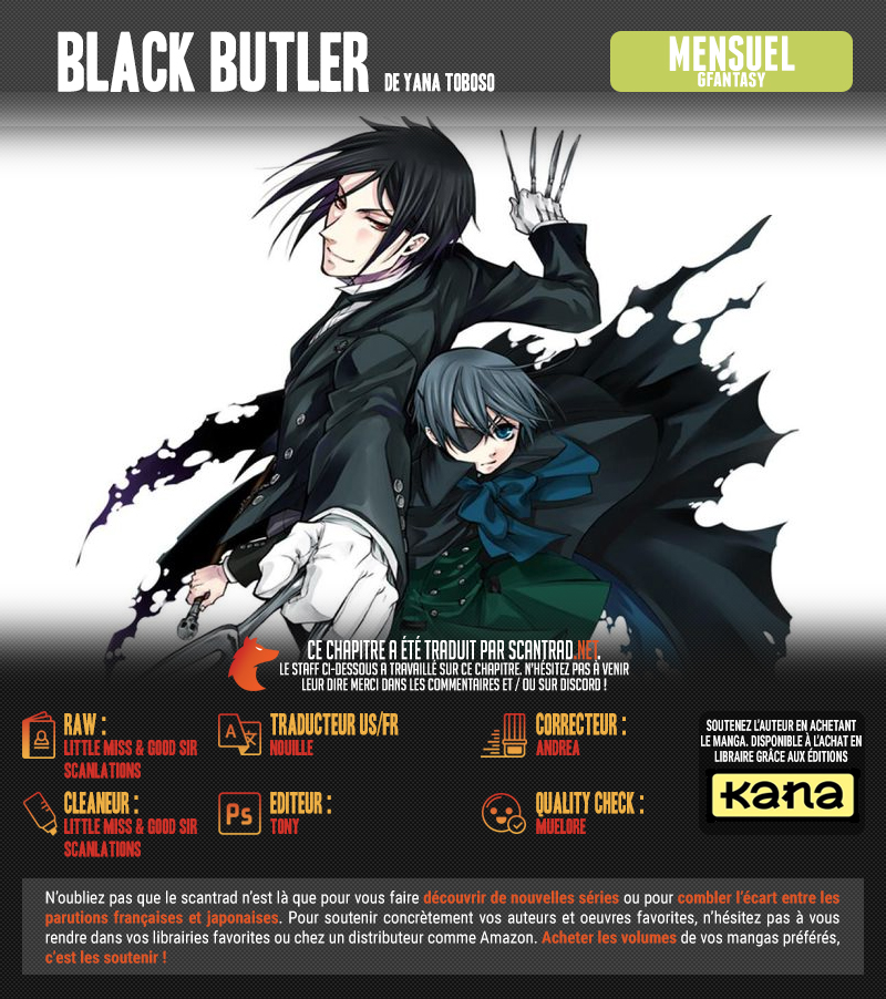 Read Black Butler FR Manga Online