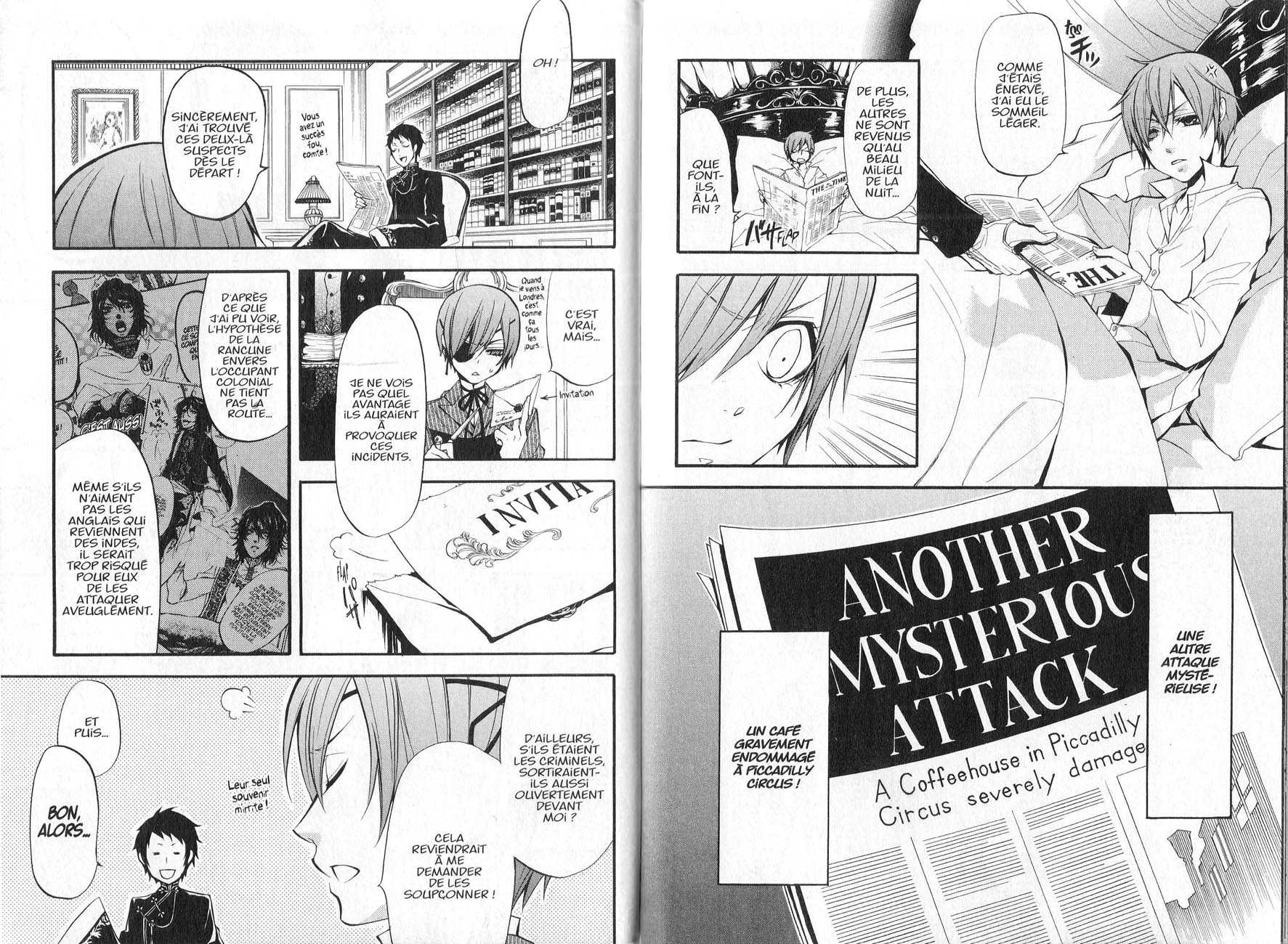 Read Black Butler FR Manga Online