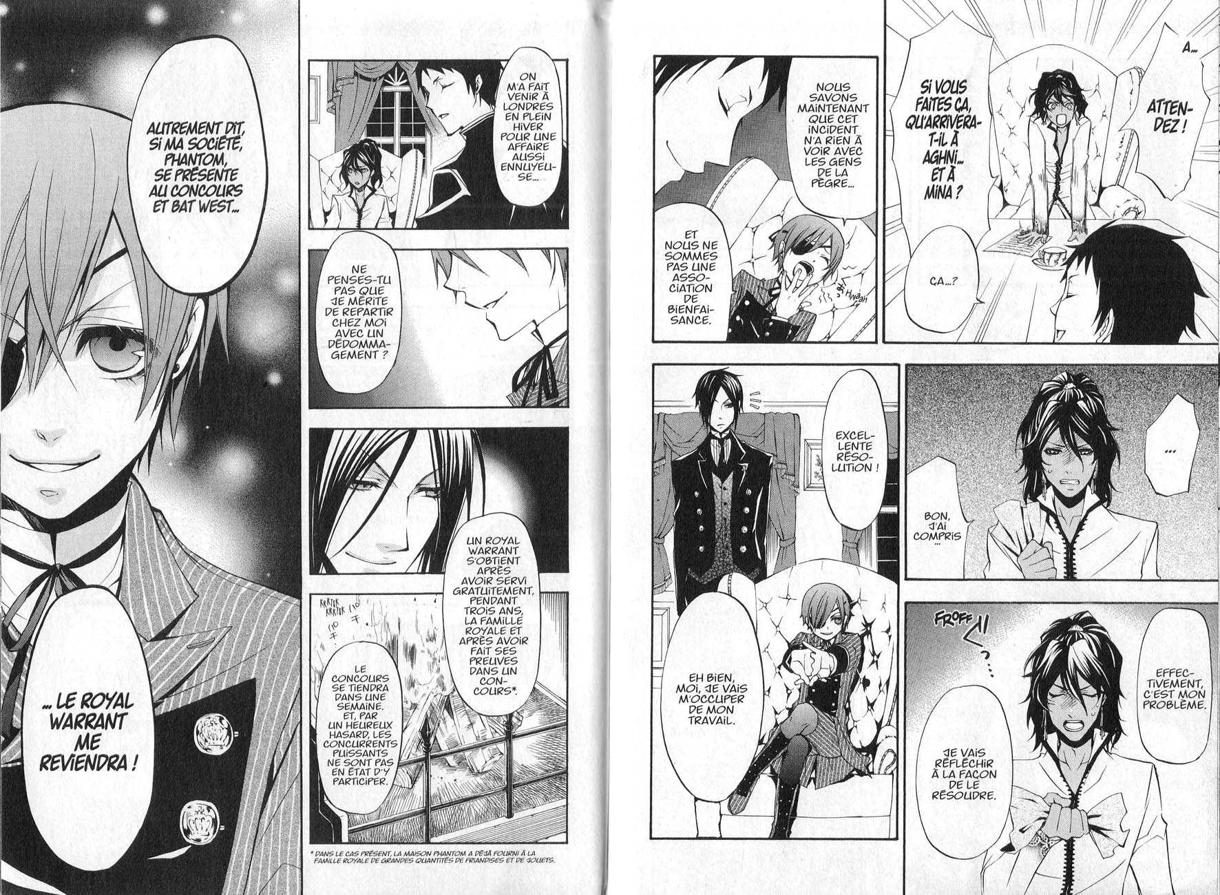 Read Black Butler FR Manga Online