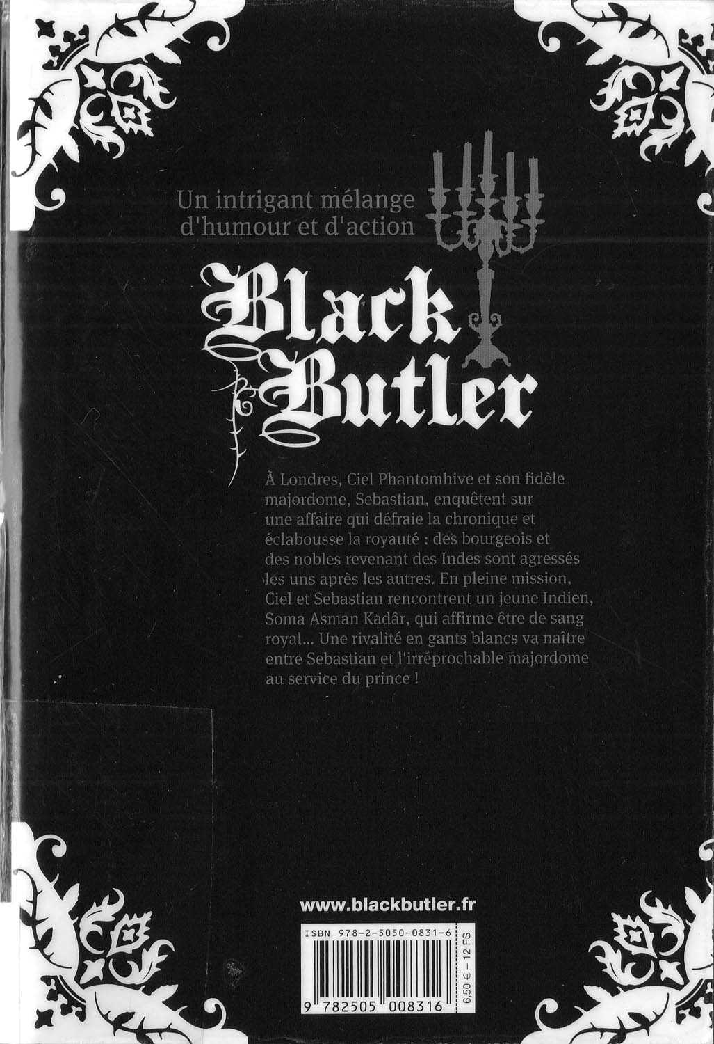 Read Black Butler FR Manga Online