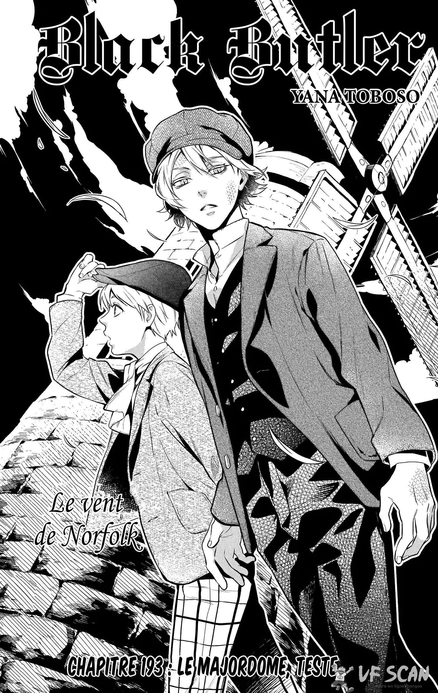 Read Black Butler FR Manga Online