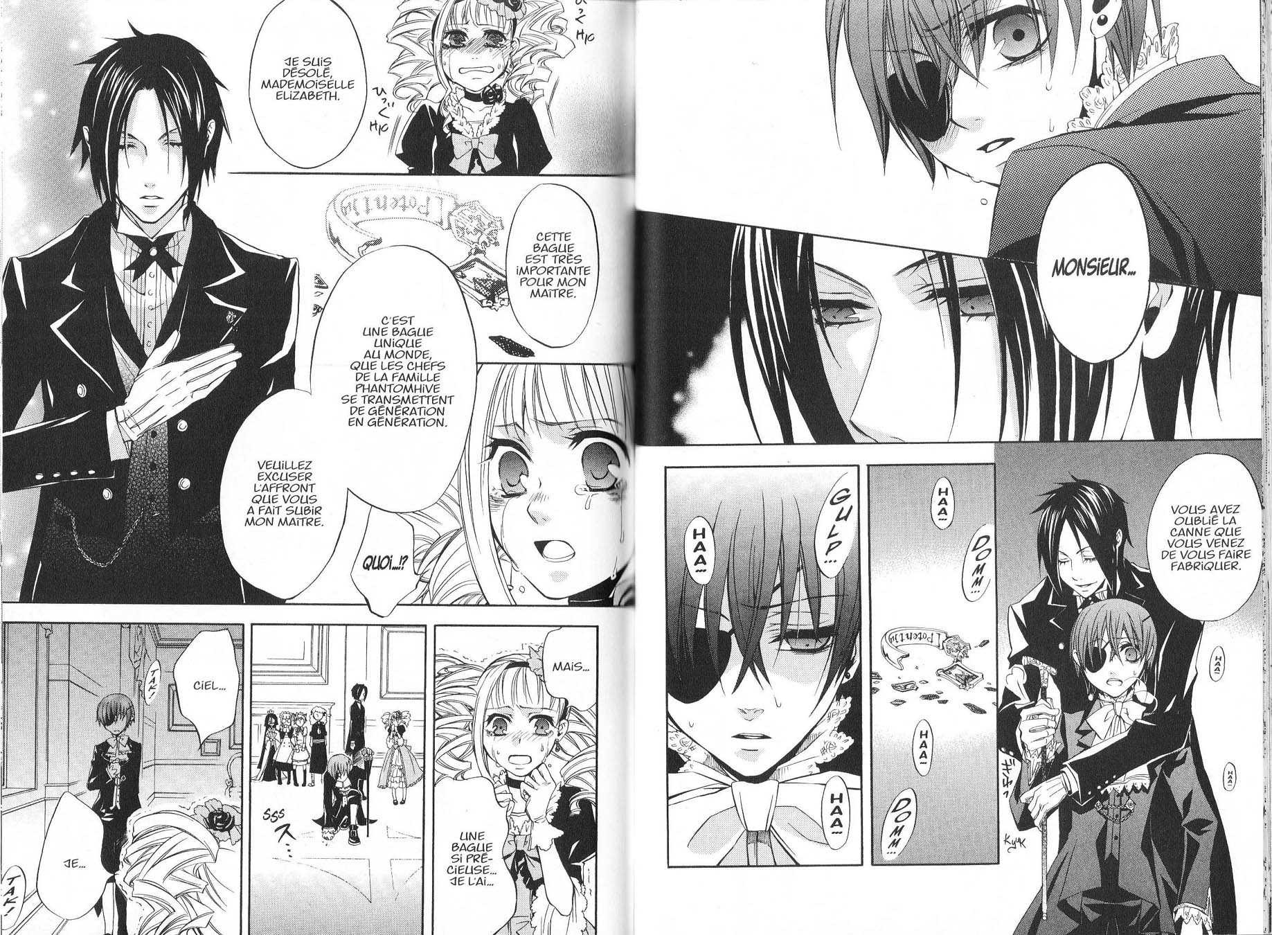 Read Black Butler FR Manga Online