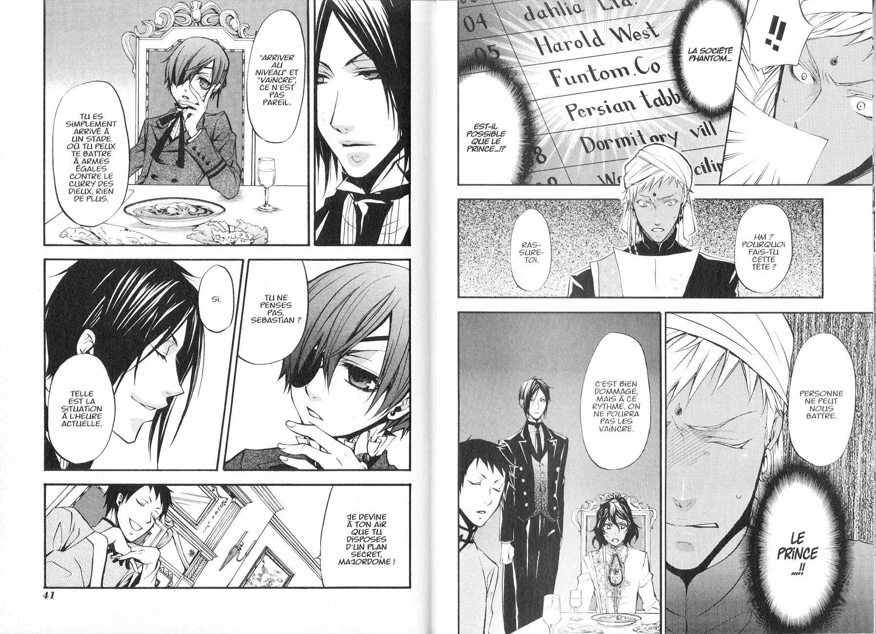 Read Black Butler FR Manga Online