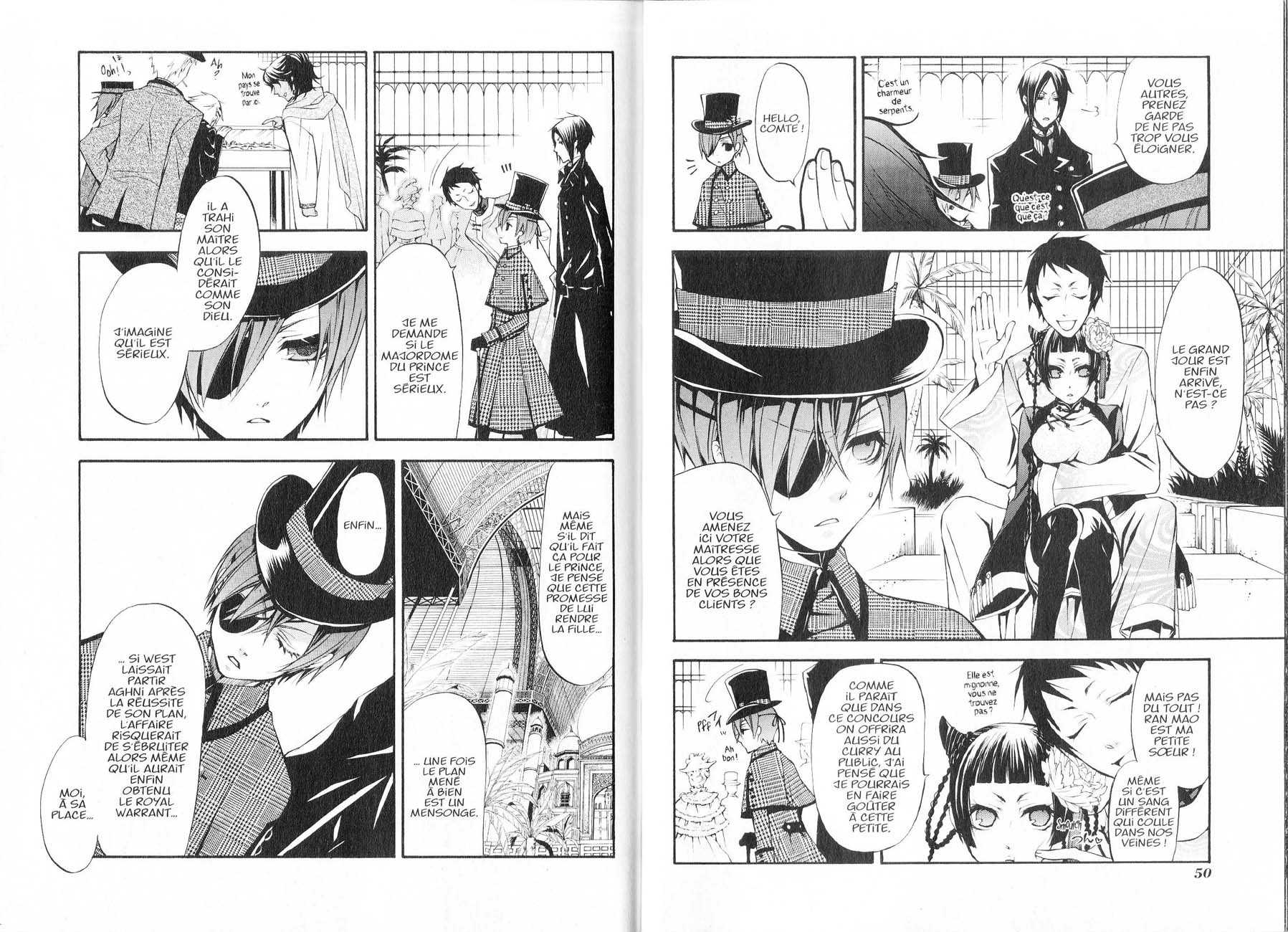 Read Black Butler FR Manga Online